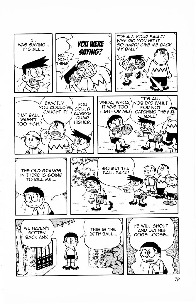 Doraemon Chapter 96 page 4 - Chapter 96 : Representative Gum