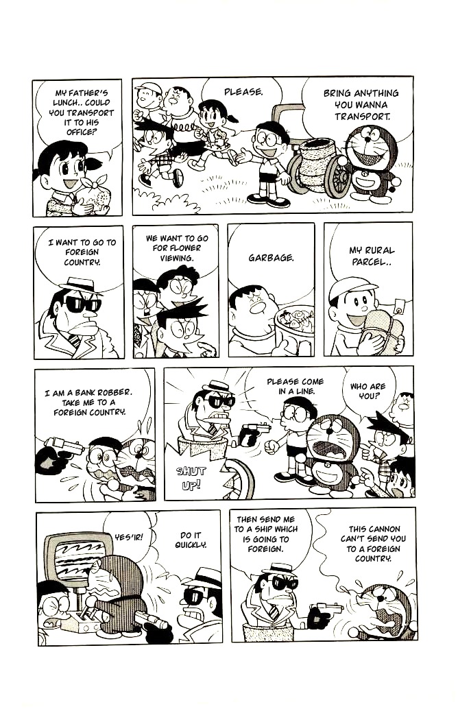 Doraemon Chapter 97 page 4 - Chapter 97 : Anywhere Cannon