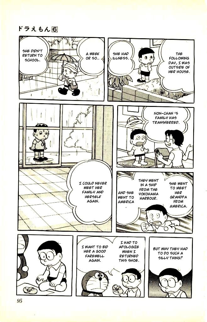 Doraemon Chapter 98 page 6 - Chapter 98 : The girl with the red shoes