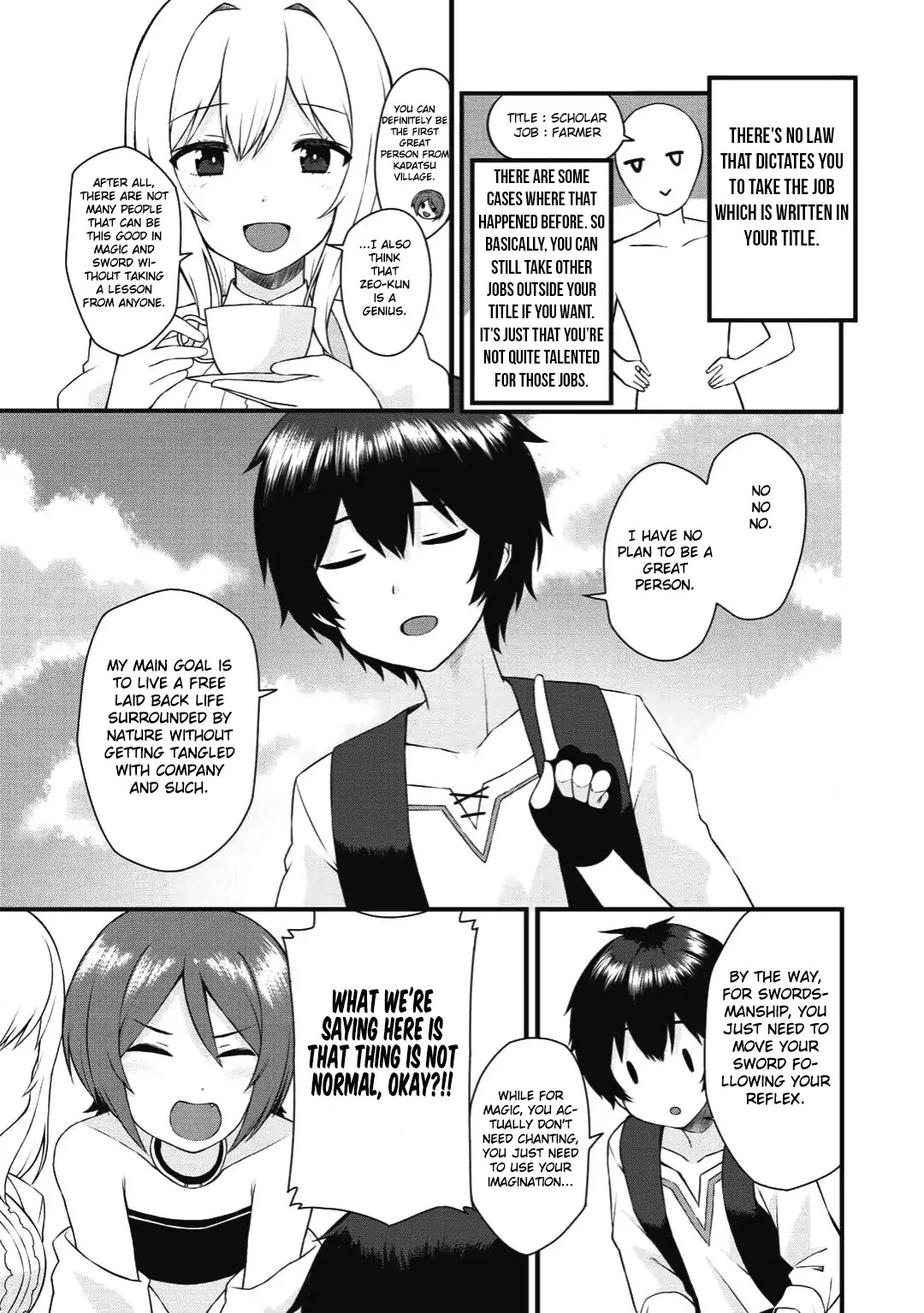 Dorei Shounin Shika Sentakushi Ga Nai desu Yo? ~Harem? Nani sore oishii no?~ Chapter 1 page 13 - Chapter 1