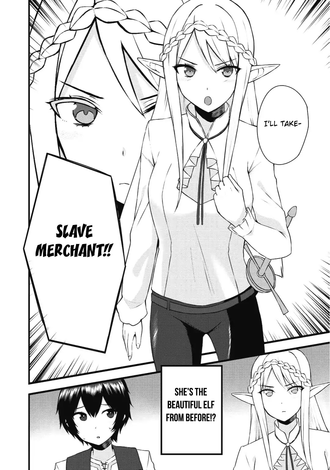 Dorei Shounin Shika Sentakushi Ga Nai desu Yo? ~Harem? Nani sore oishii no?~ Chapter 1 page 32 - Chapter 1