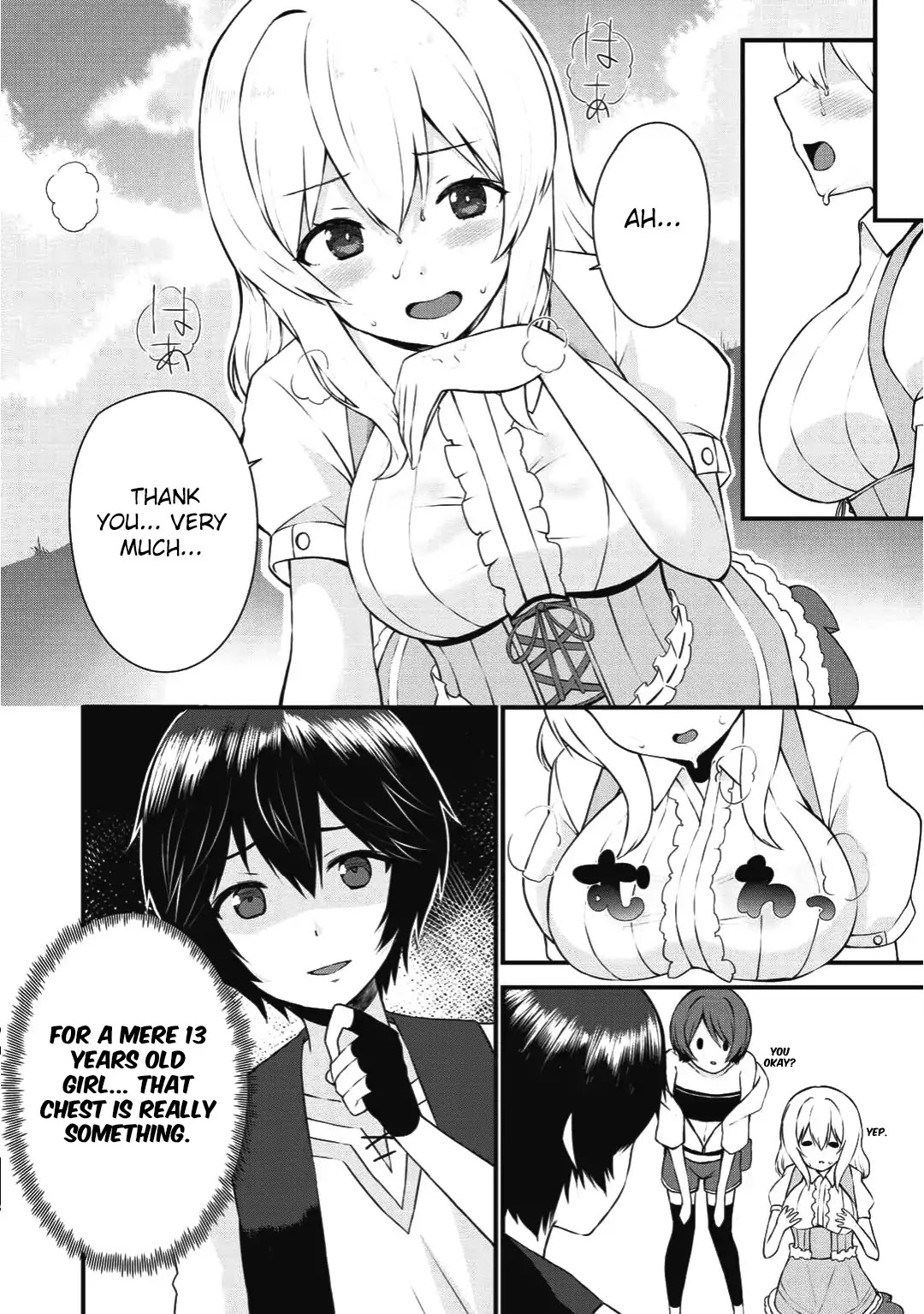 Dorei Shounin Shika Sentakushi Ga Nai desu Yo? ~Harem? Nani sore oishii no?~ Chapter 1 page 8 - Chapter 1