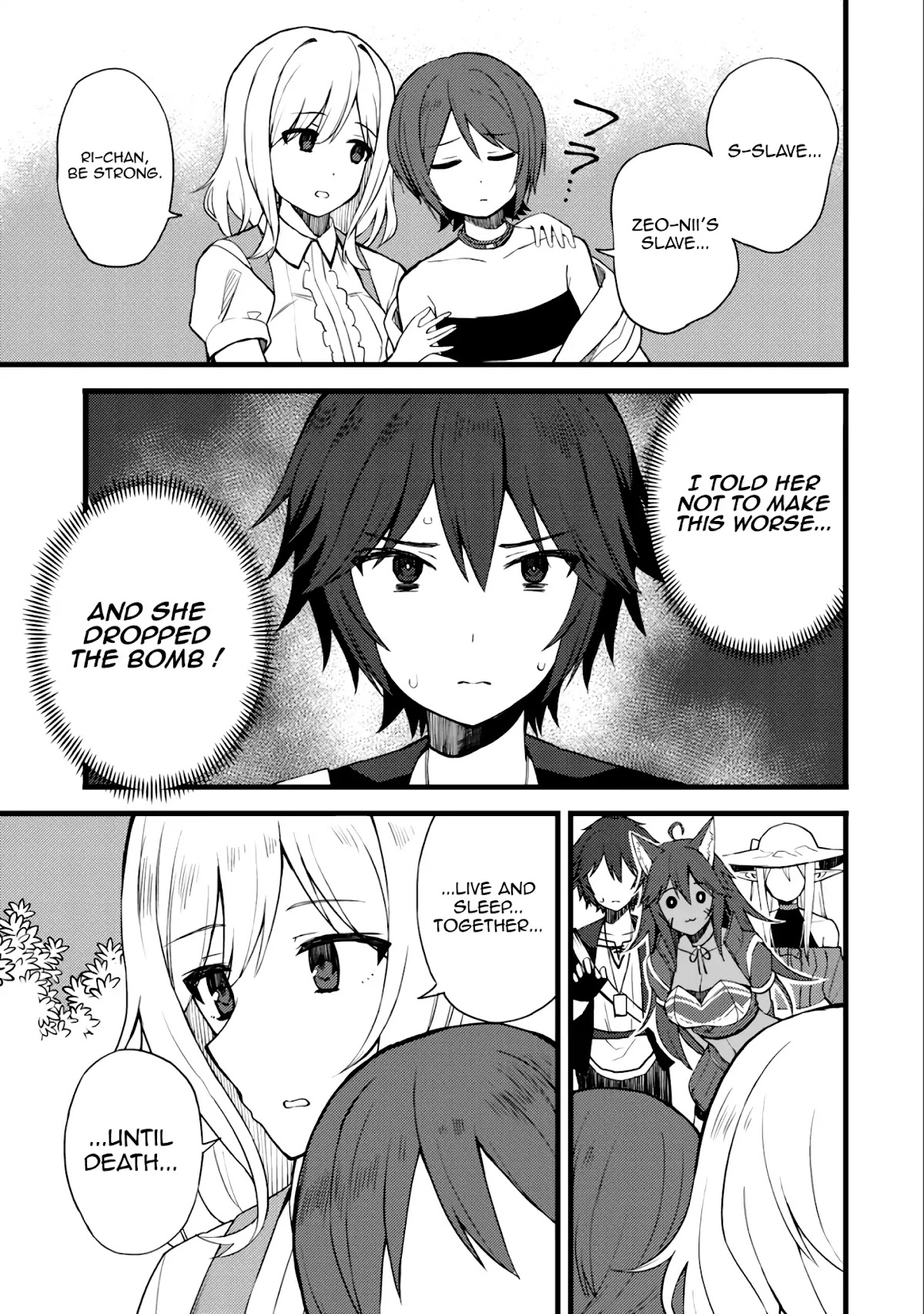 Dorei Shounin Shika Sentakushi Ga Nai desu Yo? ~Harem? Nani sore oishii no?~ Chapter 10 page 10 - Chapter 10