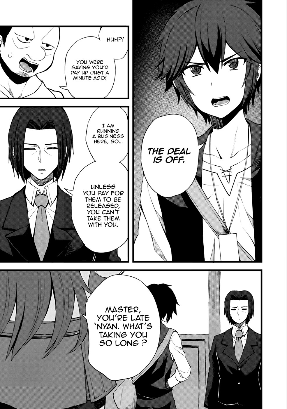 Dorei Shounin Shika Sentakushi Ga Nai desu Yo? ~Harem? Nani sore oishii no?~ Chapter 11 page 18 - Chapter 11