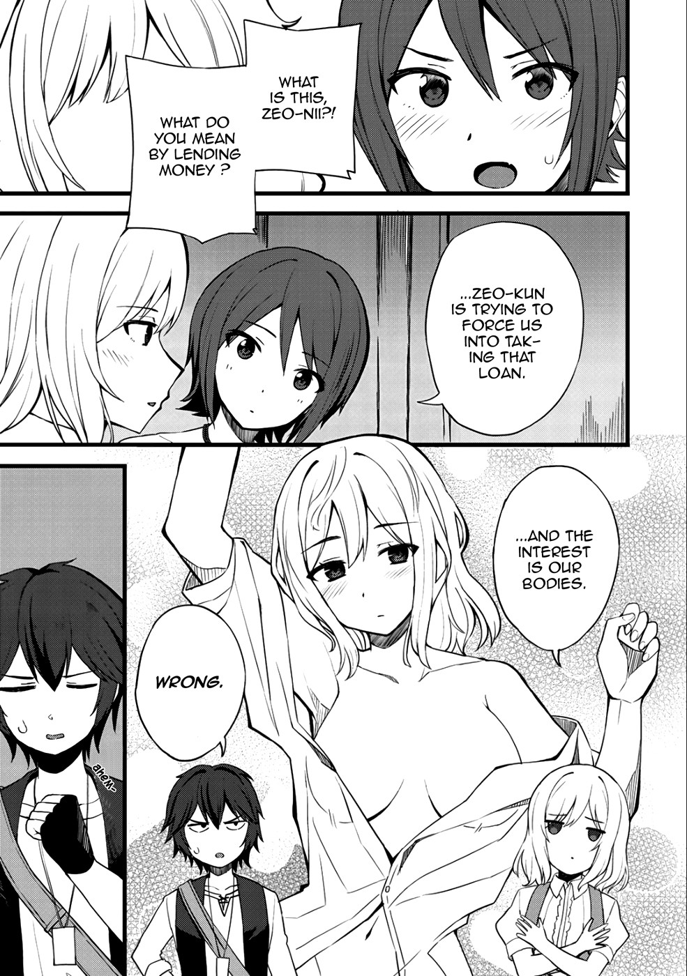 Dorei Shounin Shika Sentakushi Ga Nai desu Yo? ~Harem? Nani sore oishii no?~ Chapter 11 page 4 - Chapter 11