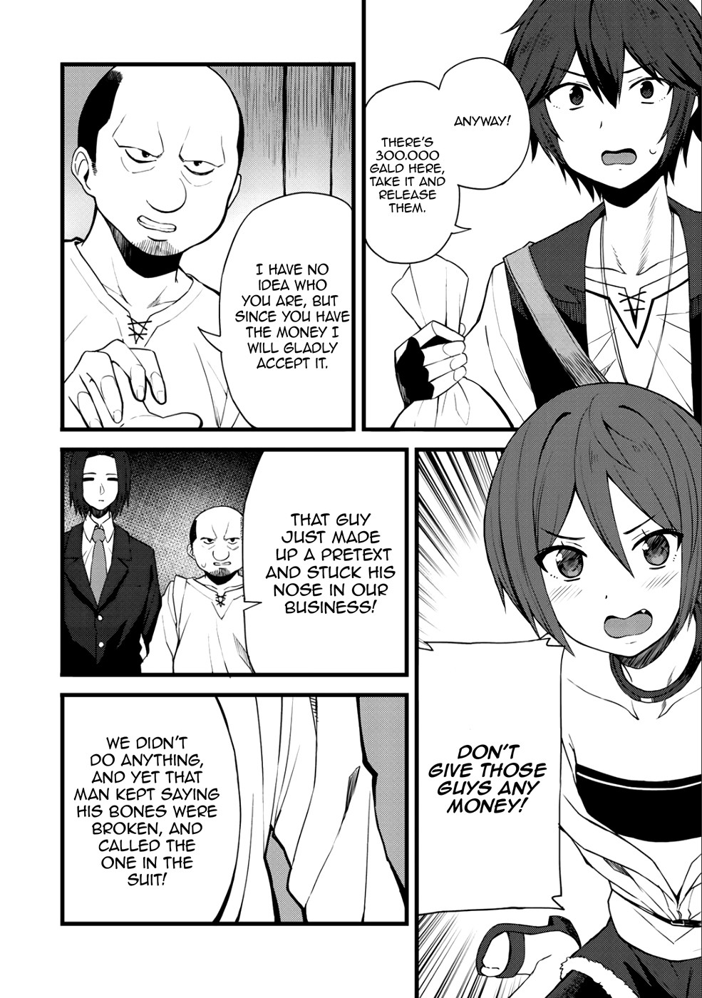 Dorei Shounin Shika Sentakushi Ga Nai desu Yo? ~Harem? Nani sore oishii no?~ Chapter 11 page 5 - Chapter 11