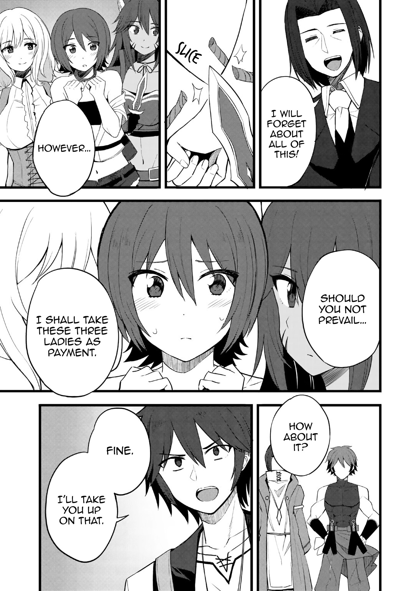 Dorei Shounin Shika Sentakushi Ga Nai desu Yo? ~Harem? Nani sore oishii no?~ Chapter 12 page 10 - Chapter 12