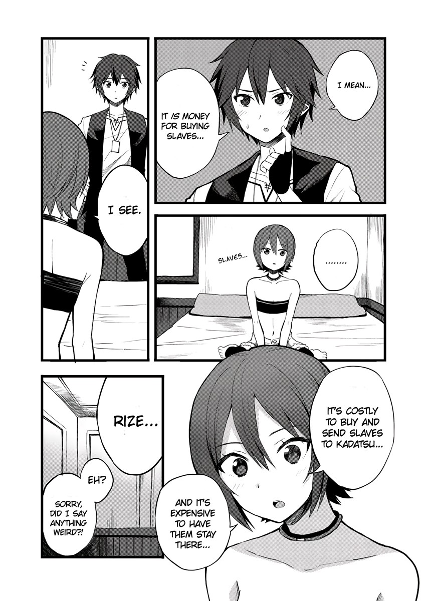 Dorei Shounin Shika Sentakushi Ga Nai desu Yo? ~Harem? Nani sore oishii no?~ Chapter 14 page 4 - Chapter 14