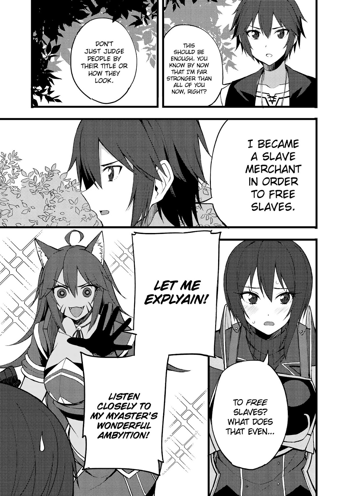 Dorei Shounin Shika Sentakushi Ga Nai desu Yo? ~Harem? Nani sore oishii no?~ Chapter 15 page 21 - Chapter 15