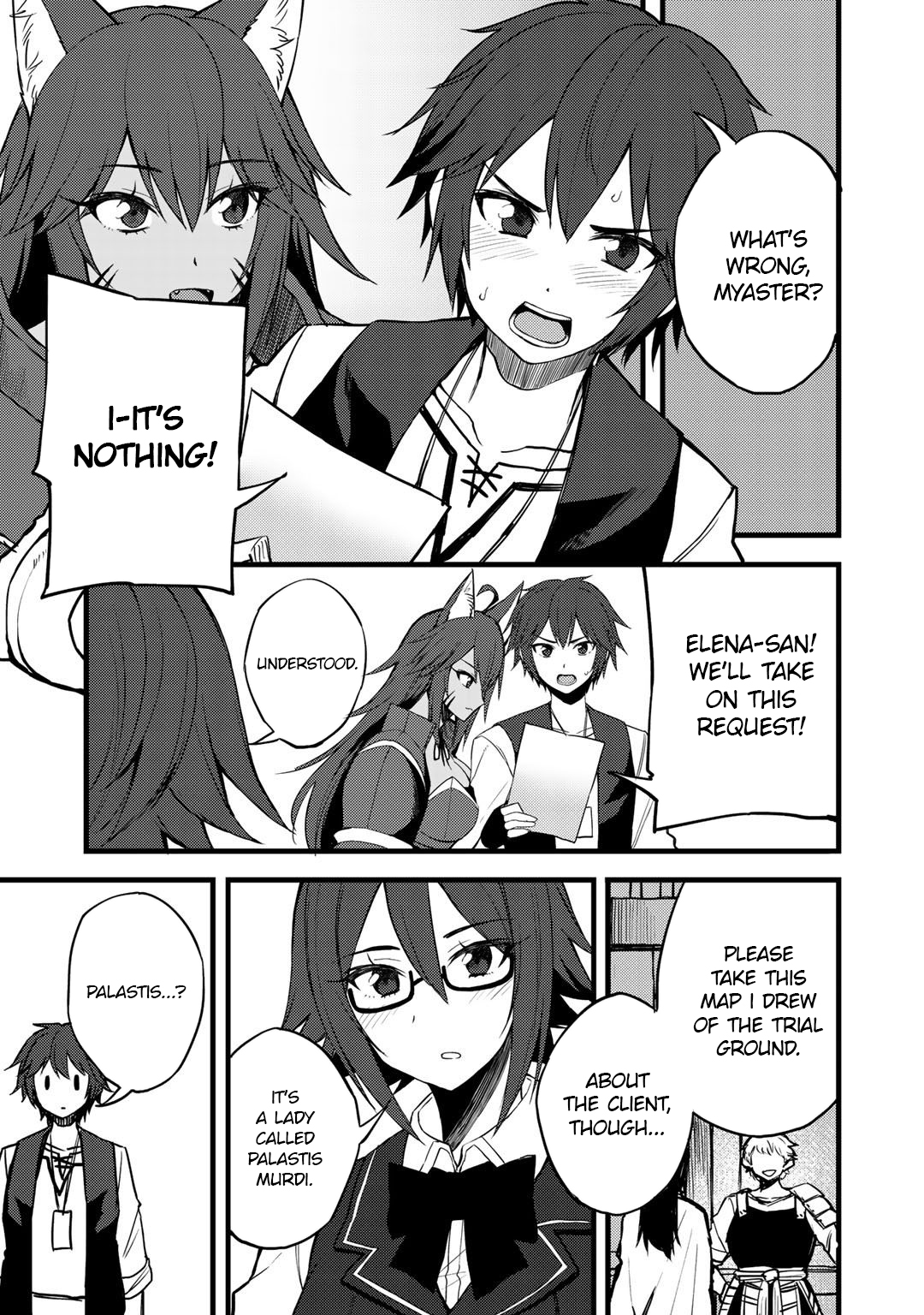 Dorei Shounin Shika Sentakushi Ga Nai desu Yo? ~Harem? Nani sore oishii no?~ Chapter 16 page 10 - Chapter 16