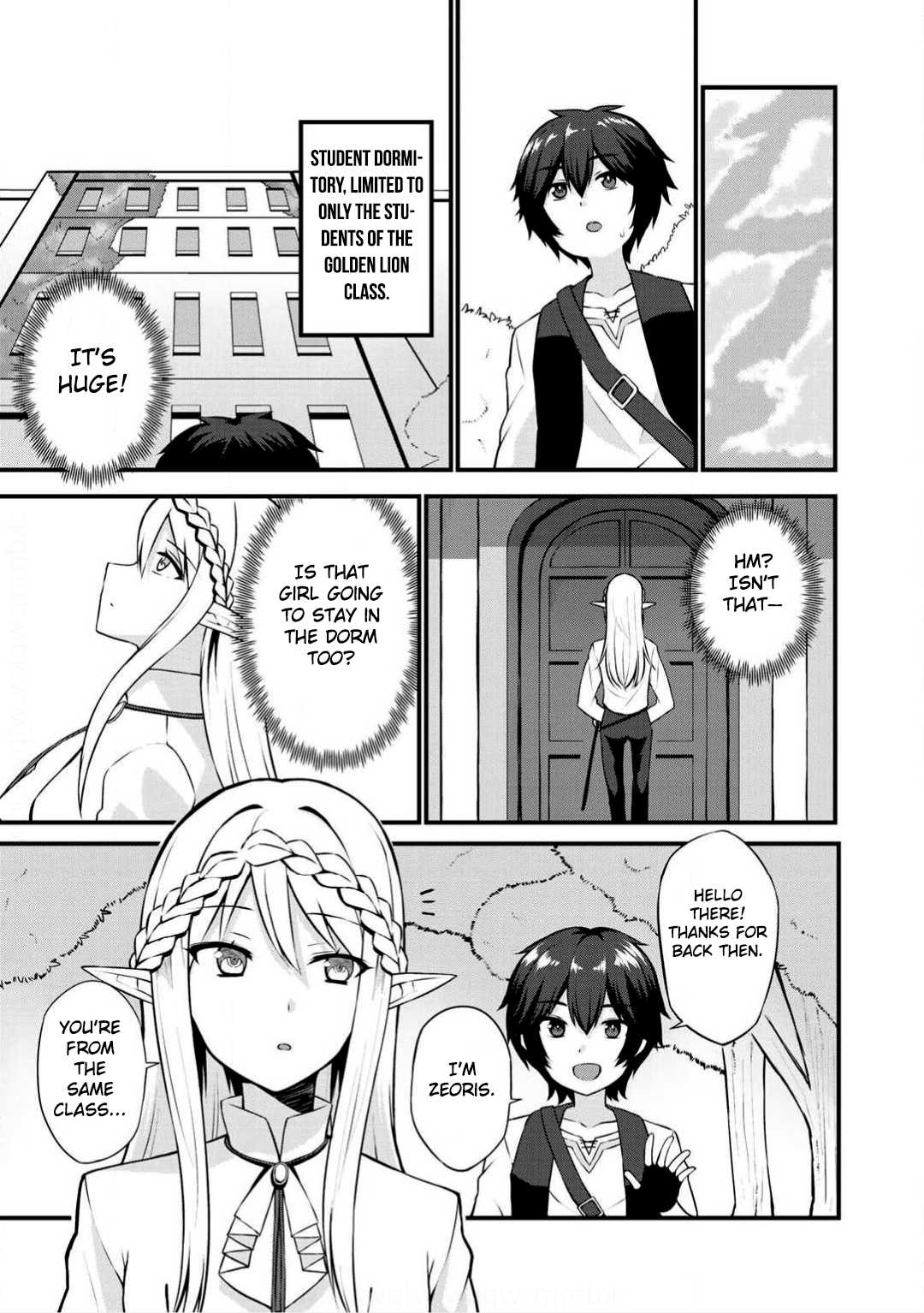 Dorei Shounin Shika Sentakushi Ga Nai desu Yo? ~Harem? Nani sore oishii no?~ Chapter 2 page 11 - Chapter 2