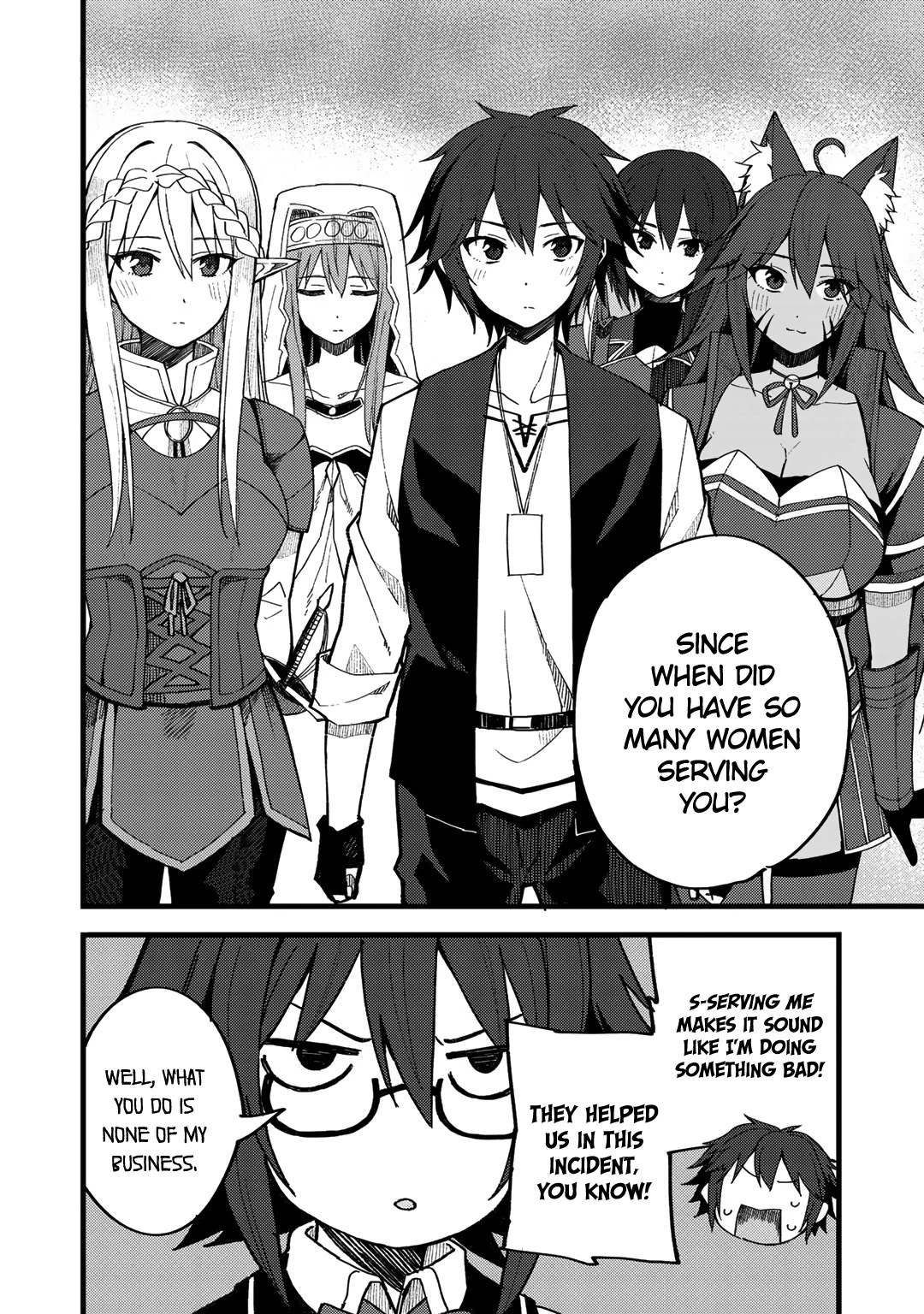 Dorei Shounin Shika Sentakushi Ga Nai desu Yo? ~Harem? Nani sore oishii no?~ Chapter 20 page 12 - Chapter 20