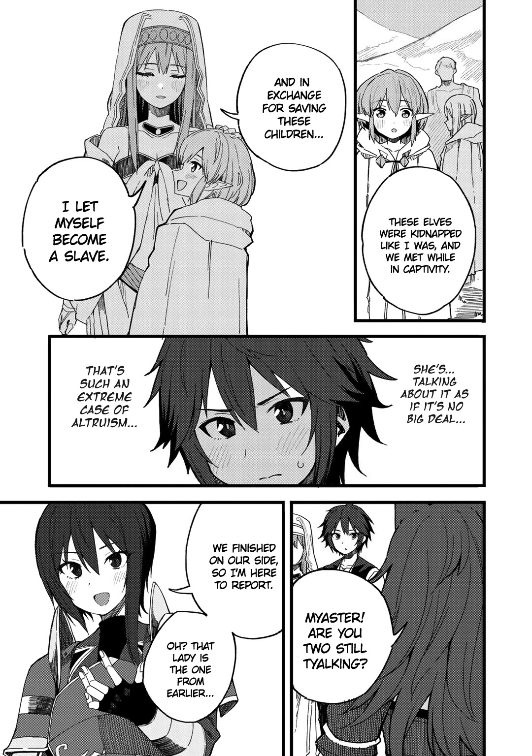 Dorei Shounin Shika Sentakushi Ga Nai desu Yo? ~Harem? Nani sore oishii no?~ Chapter 20 page 3 - Chapter 20