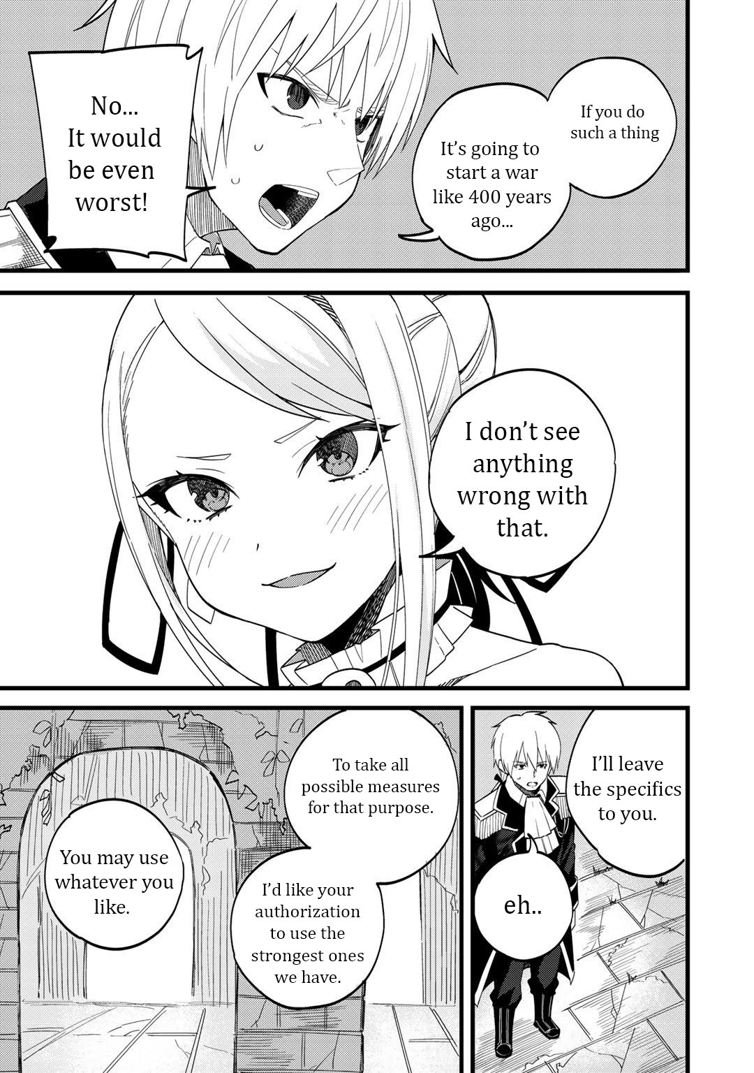 Dorei Shounin Shika Sentakushi Ga Nai desu Yo? ~Harem? Nani sore oishii no?~ Chapter 23 page 10 - Chapter 23