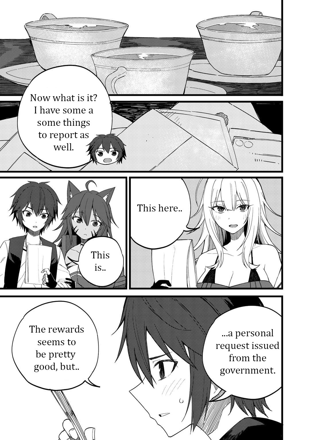 Dorei Shounin Shika Sentakushi Ga Nai desu Yo? ~Harem? Nani sore oishii no?~ Chapter 24 page 10 - Chapter 24