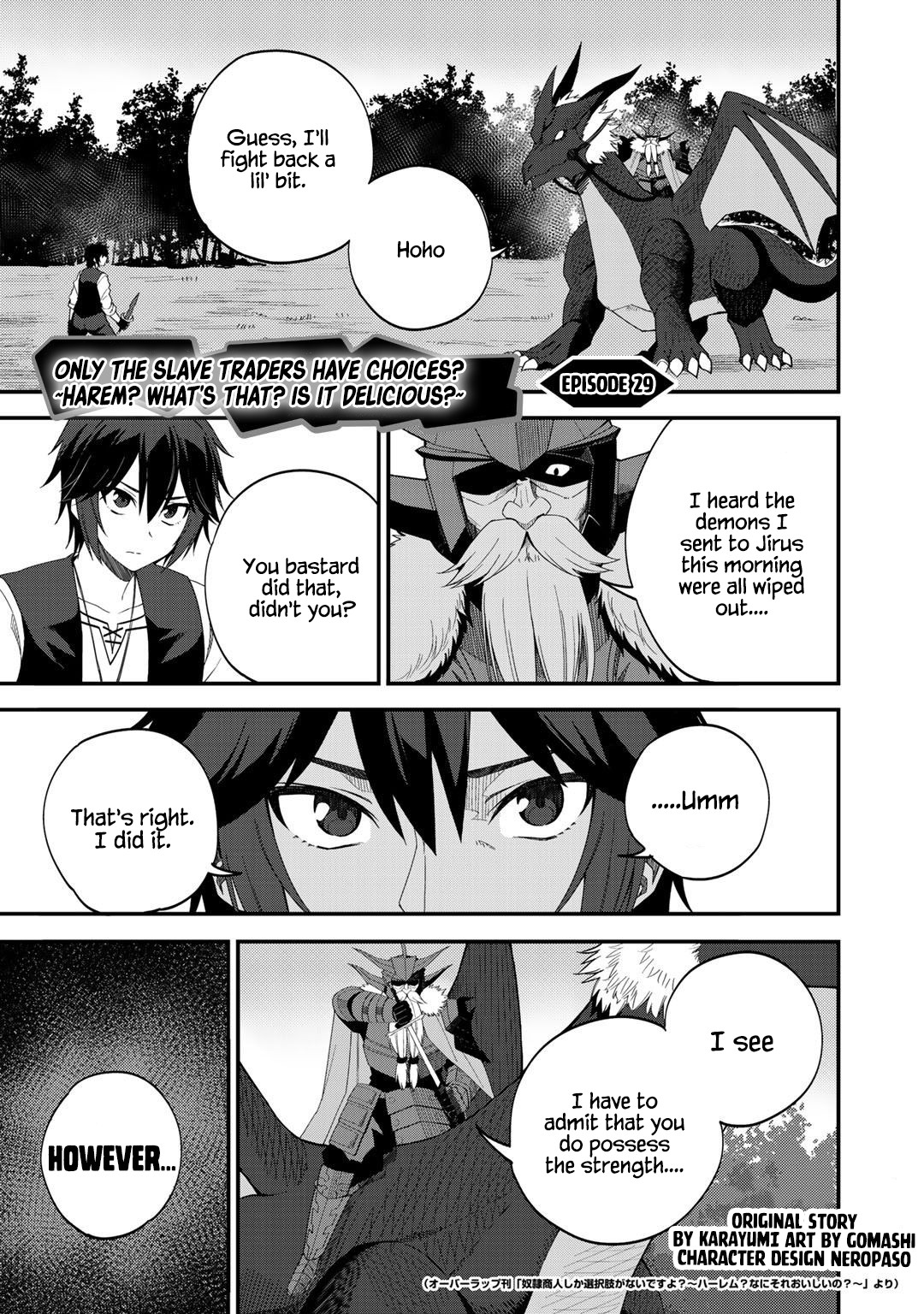 Dorei Shounin Shika Sentakushi Ga Nai desu Yo? ~Harem? Nani sore oishii no?~ Chapter 29 page 1 - Chapter 29