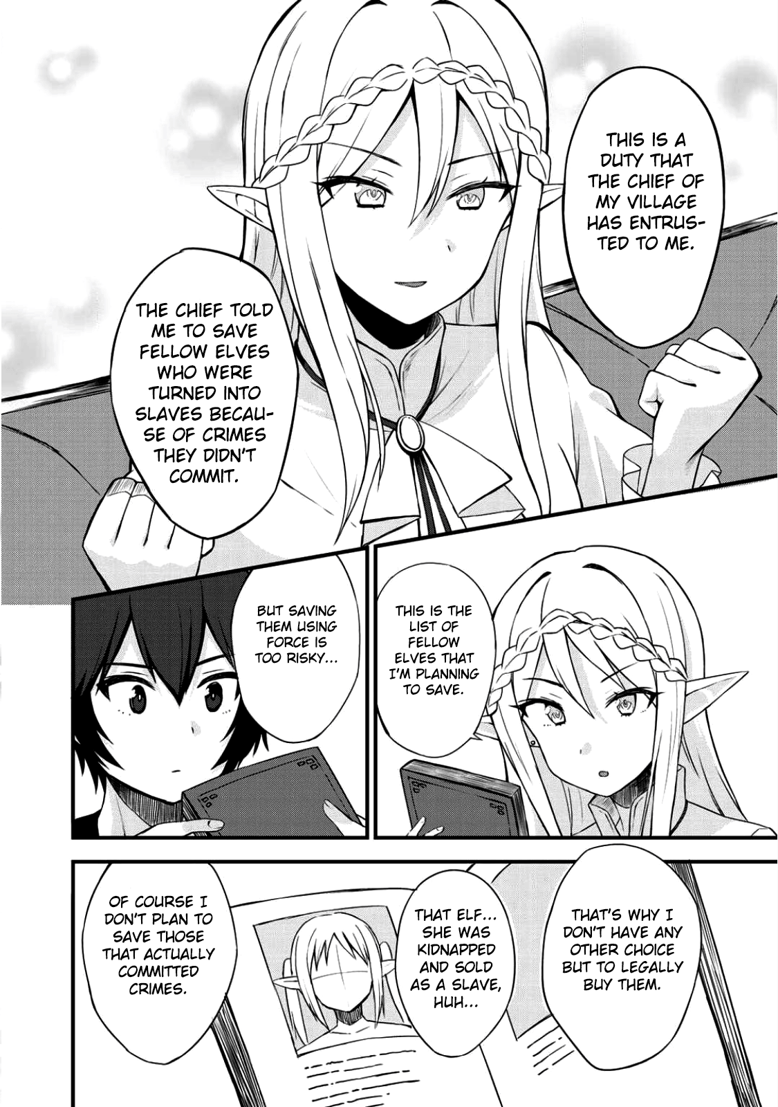 Dorei Shounin Shika Sentakushi Ga Nai desu Yo? ~Harem? Nani sore oishii no?~ Chapter 3 page 19 - Chapter 3: The Exciting First Slave Auction!!