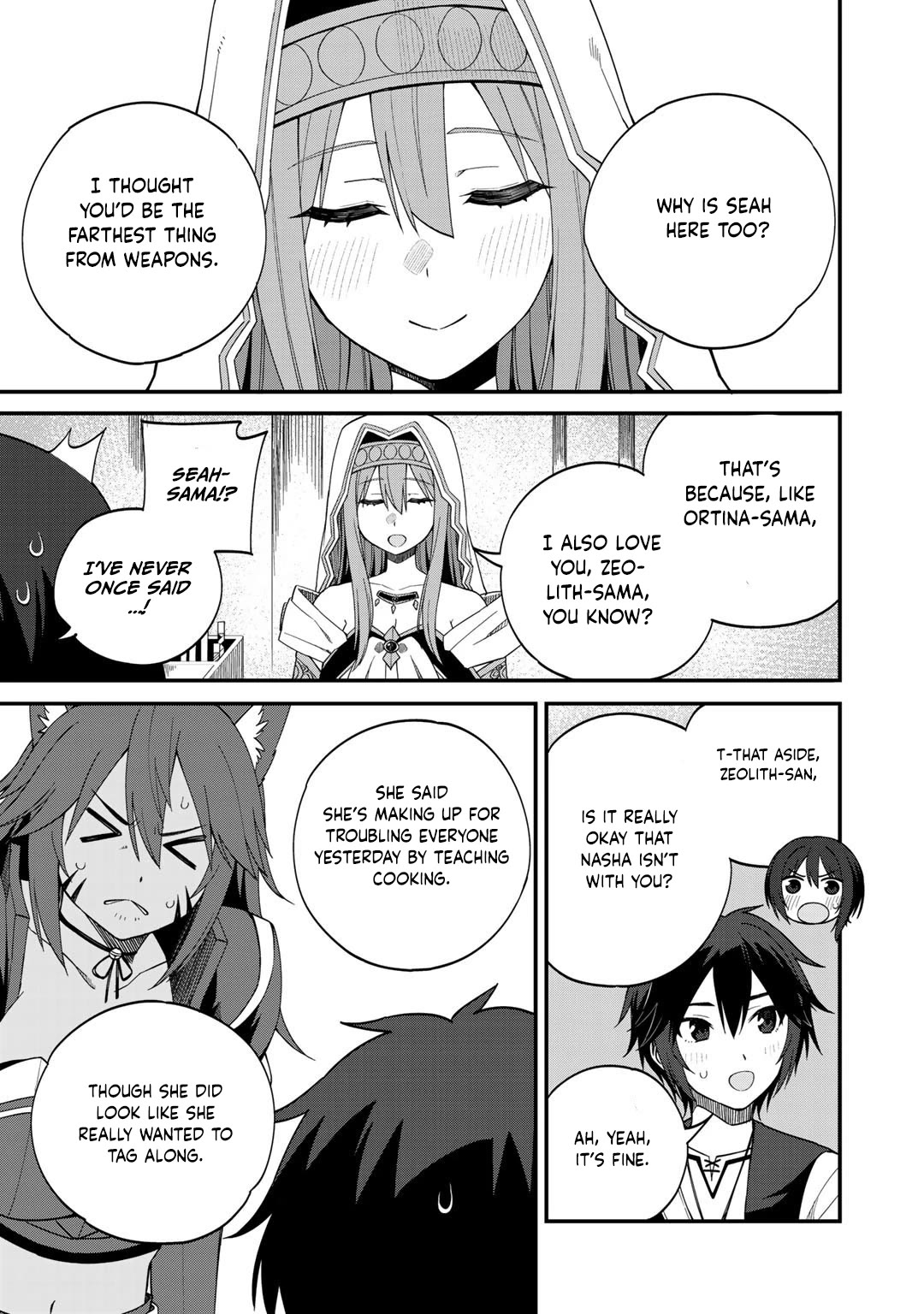 Dorei Shounin Shika Sentakushi Ga Nai desu Yo? ~Harem? Nani sore oishii no?~ Chapter 34 page 8 - Chapter 34