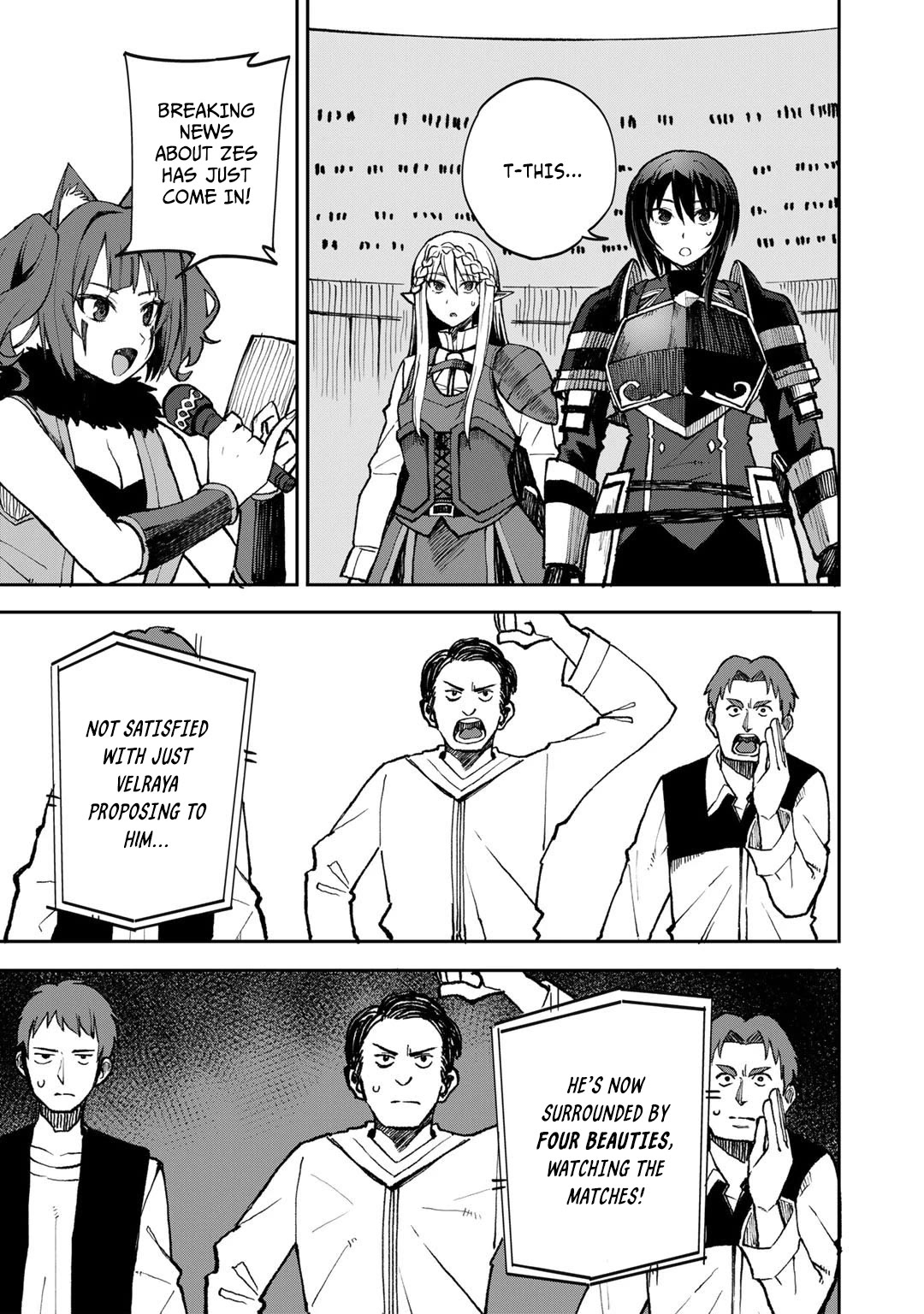 Dorei Shounin Shika Sentakushi Ga Nai desu Yo? ~Harem? Nani sore oishii no?~ Chapter 37 page 10 - Chapter 37