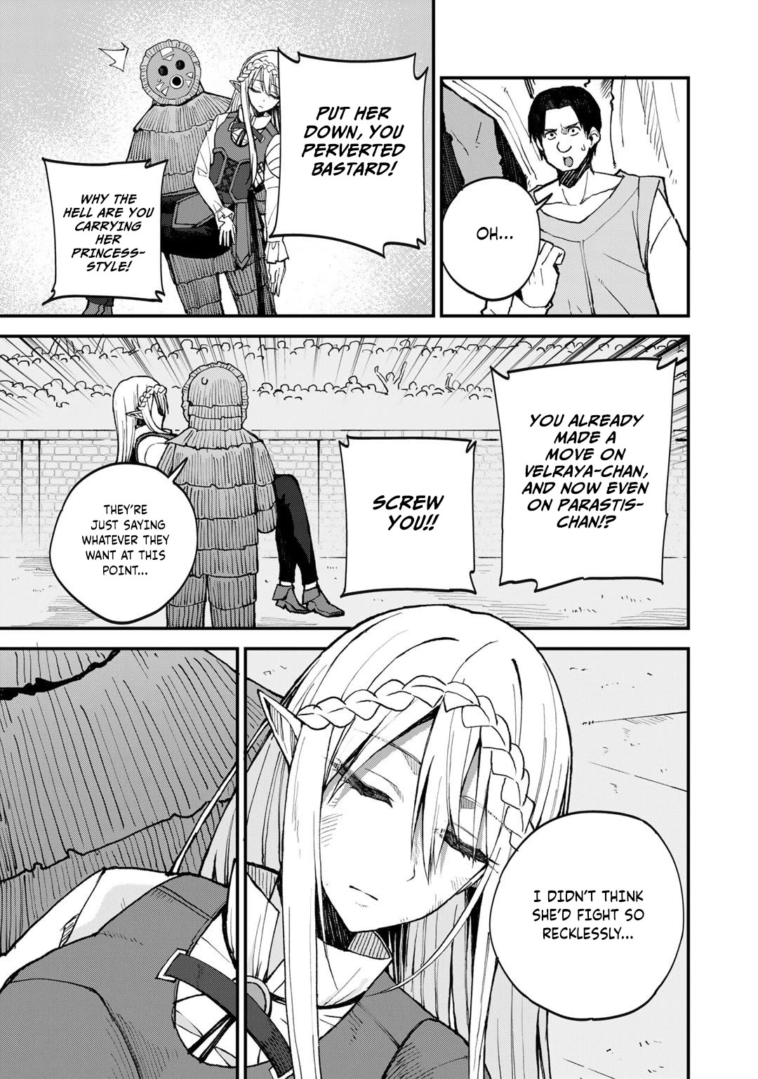 Dorei Shounin Shika Sentakushi Ga Nai desu Yo? ~Harem? Nani sore oishii no?~ Chapter 41 page 10 - Chapter 41