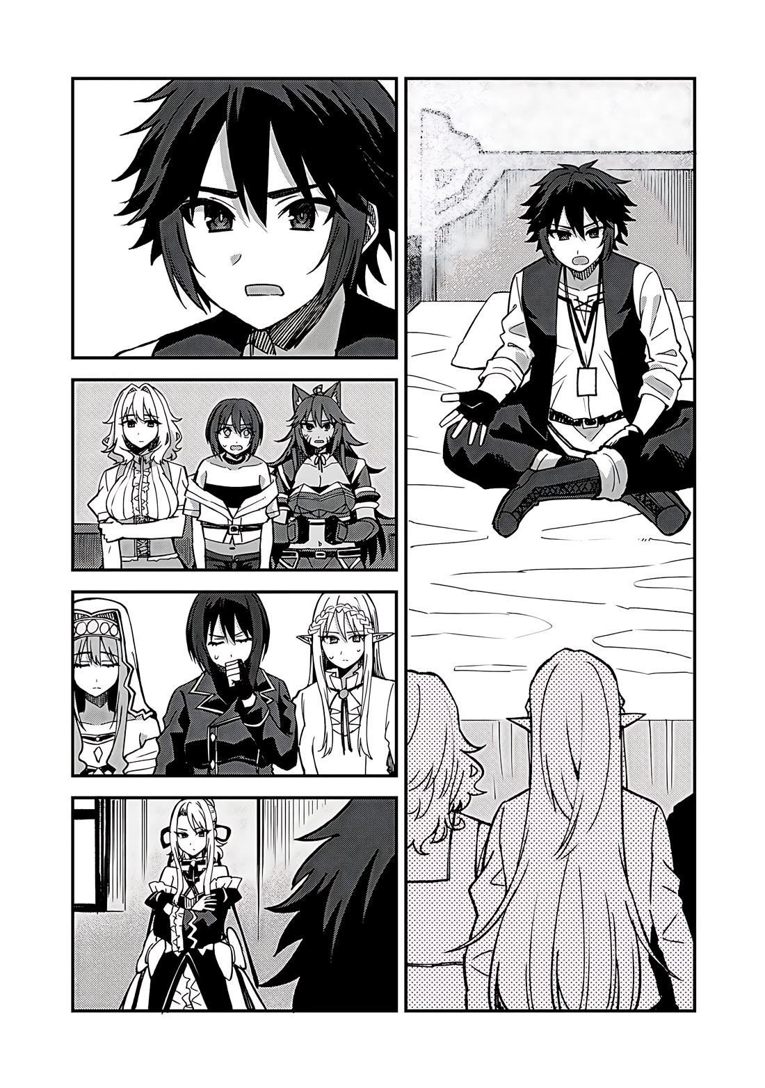 Dorei Shounin Shika Sentakushi Ga Nai desu Yo? ~Harem? Nani sore oishii no?~ Chapter 54 page 10 - Chapter 54