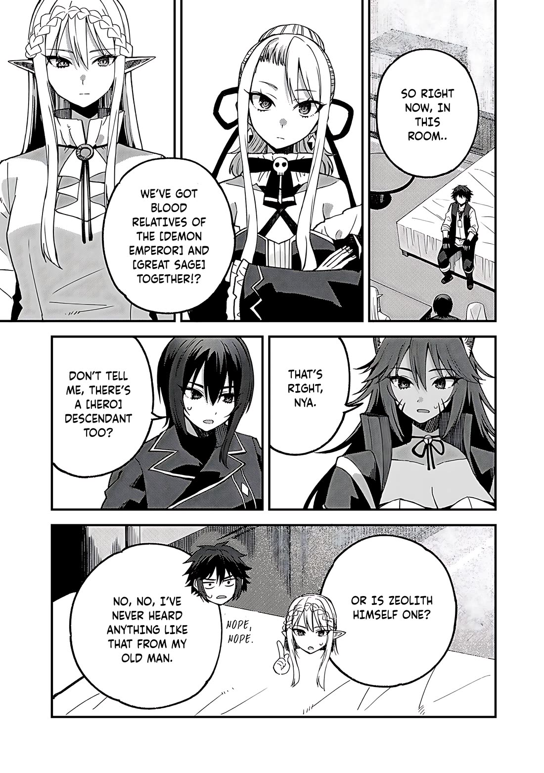 Dorei Shounin Shika Sentakushi Ga Nai desu Yo? ~Harem? Nani sore oishii no?~ Chapter 55 page 8 - Chapter 55
