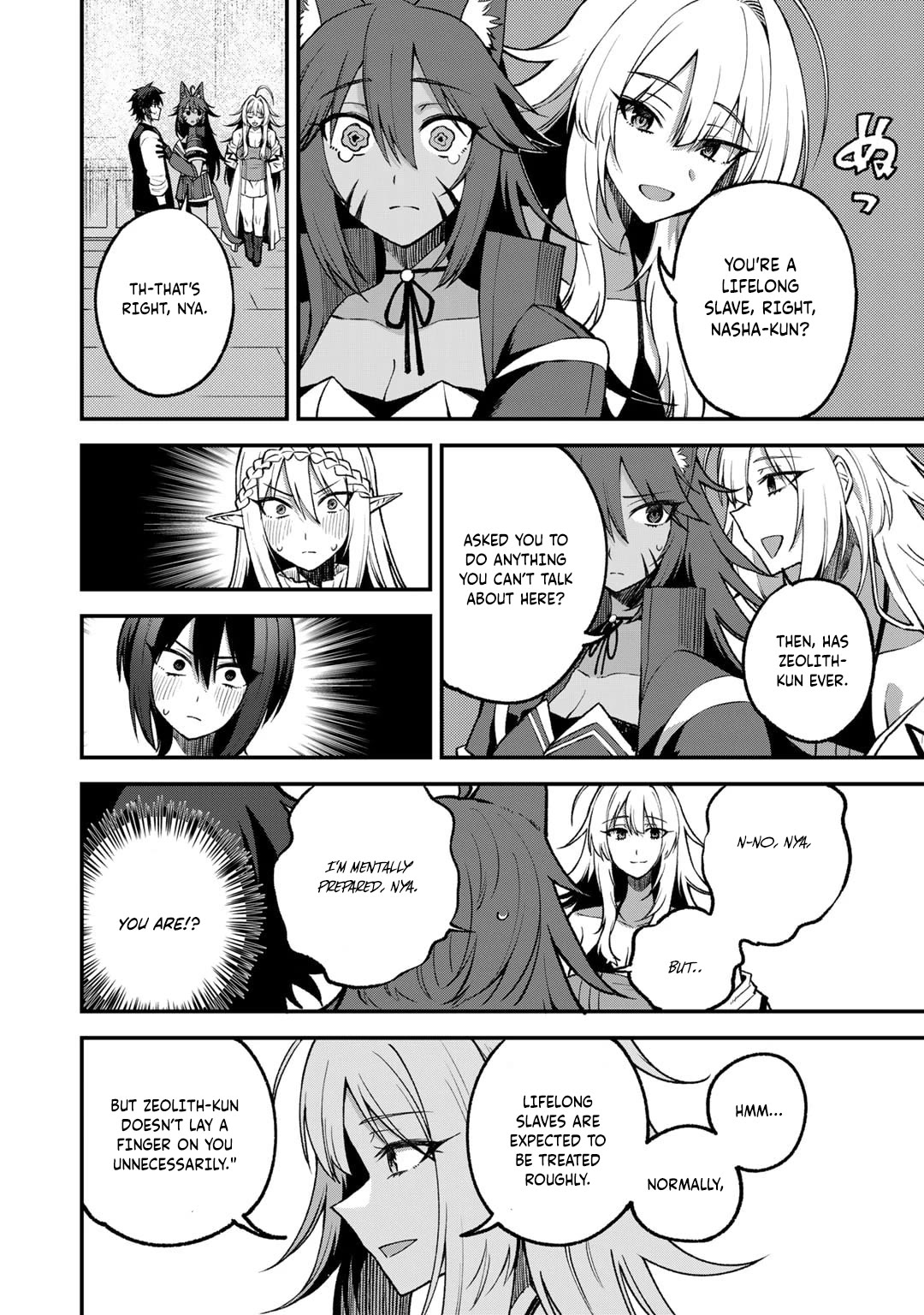 Dorei Shounin Shika Sentakushi Ga Nai desu Yo? ~Harem? Nani sore oishii no?~ Chapter 56 page 18 - Chapter 56