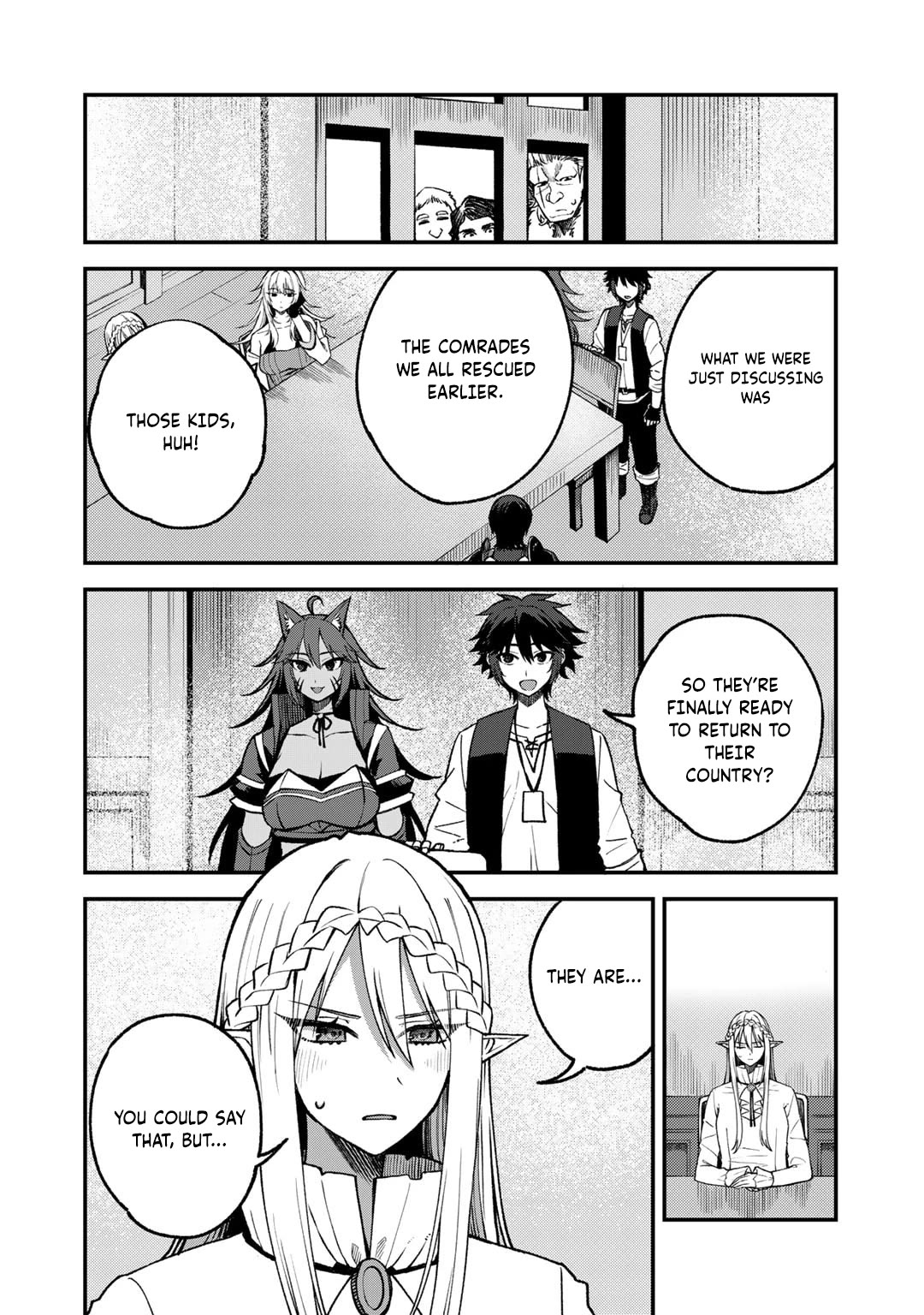 Dorei Shounin Shika Sentakushi Ga Nai desu Yo? ~Harem? Nani sore oishii no?~ Chapter 56 page 4 - Chapter 56