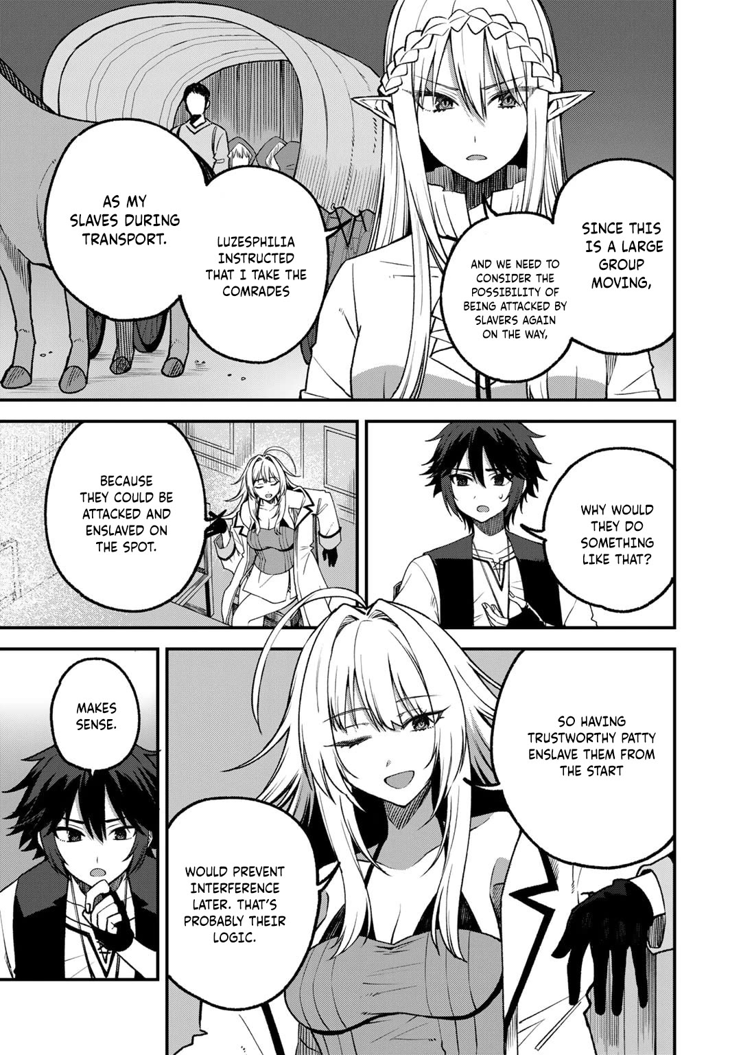 Dorei Shounin Shika Sentakushi Ga Nai desu Yo? ~Harem? Nani sore oishii no?~ Chapter 56 page 5 - Chapter 56