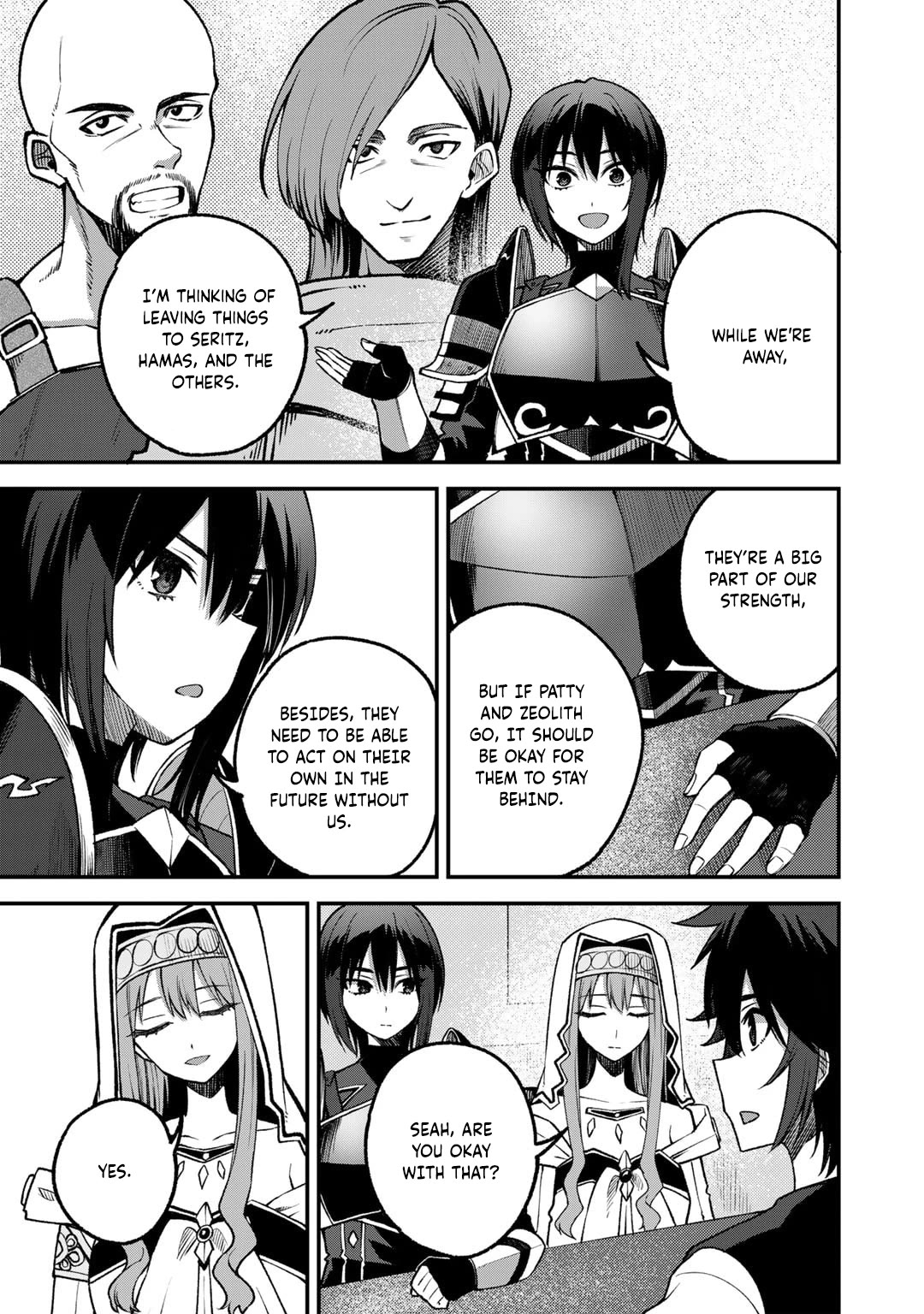 Dorei Shounin Shika Sentakushi Ga Nai desu Yo? ~Harem? Nani sore oishii no?~ Chapter 56 page 9 - Chapter 56
