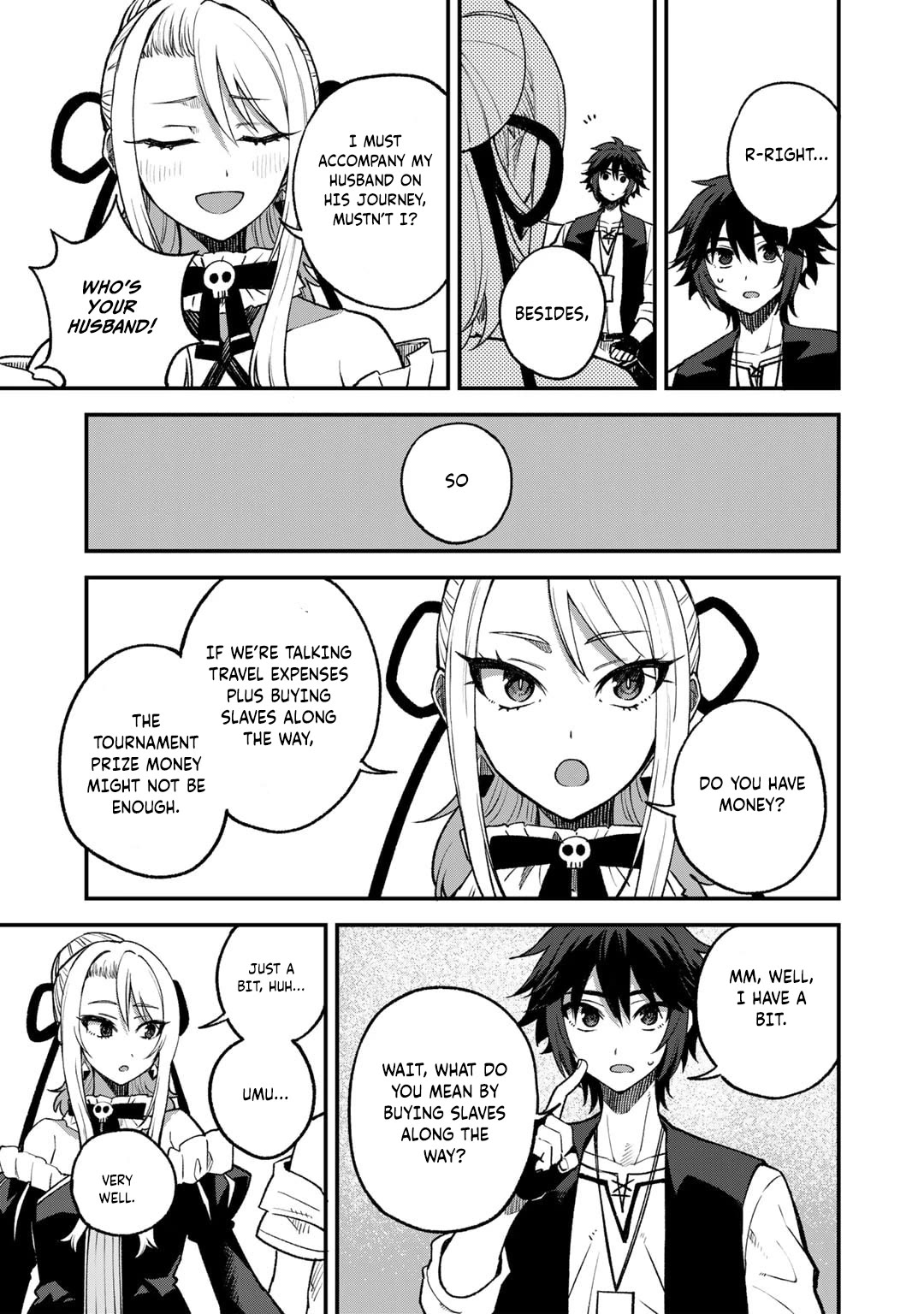 Dorei Shounin Shika Sentakushi Ga Nai desu Yo? ~Harem? Nani sore oishii no?~ Chapter 57 page 12 - Chapter 57
