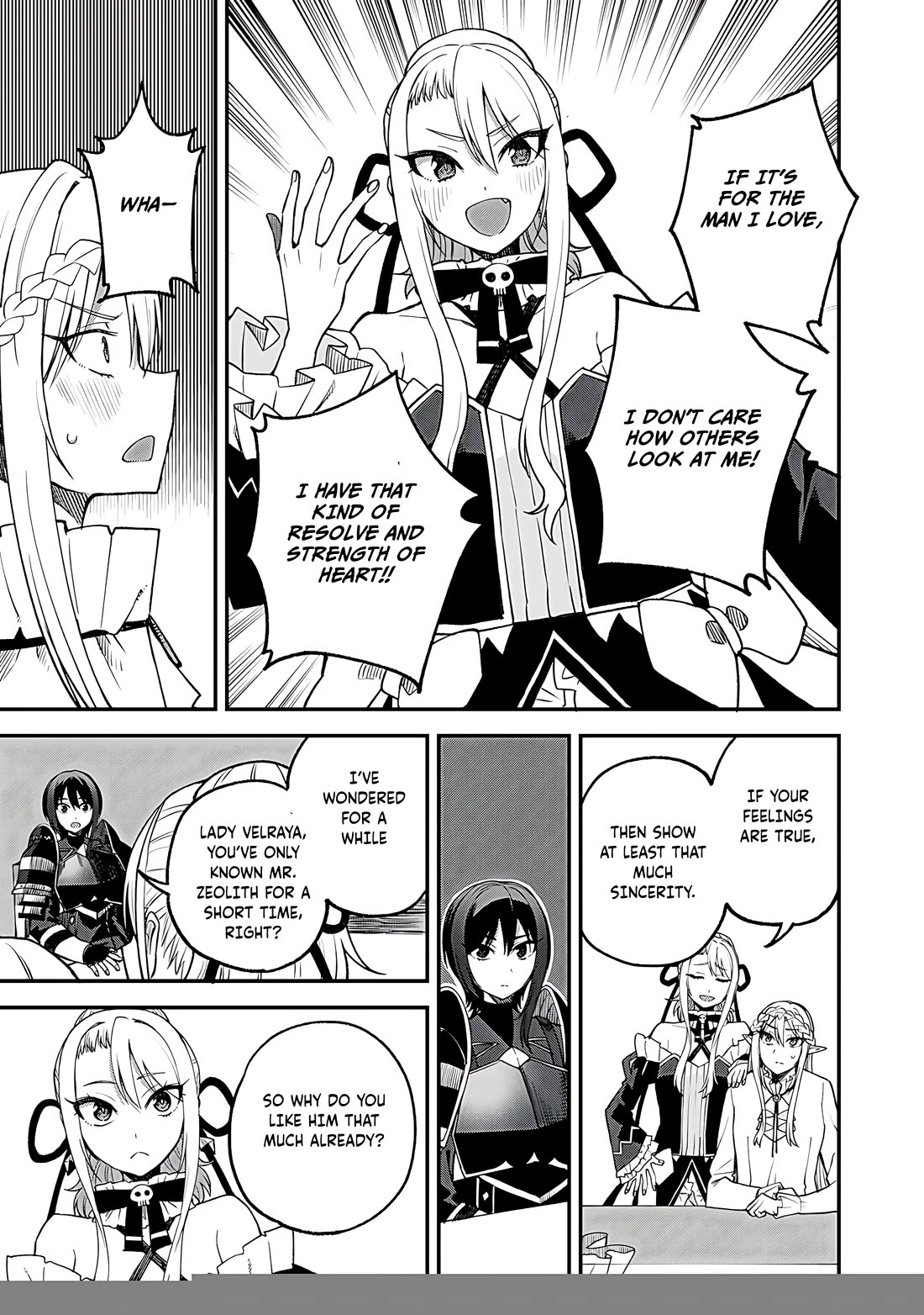 Dorei Shounin Shika Sentakushi Ga Nai desu Yo? ~Harem? Nani sore oishii no?~ Chapter 58 page 12 - Chapter 58