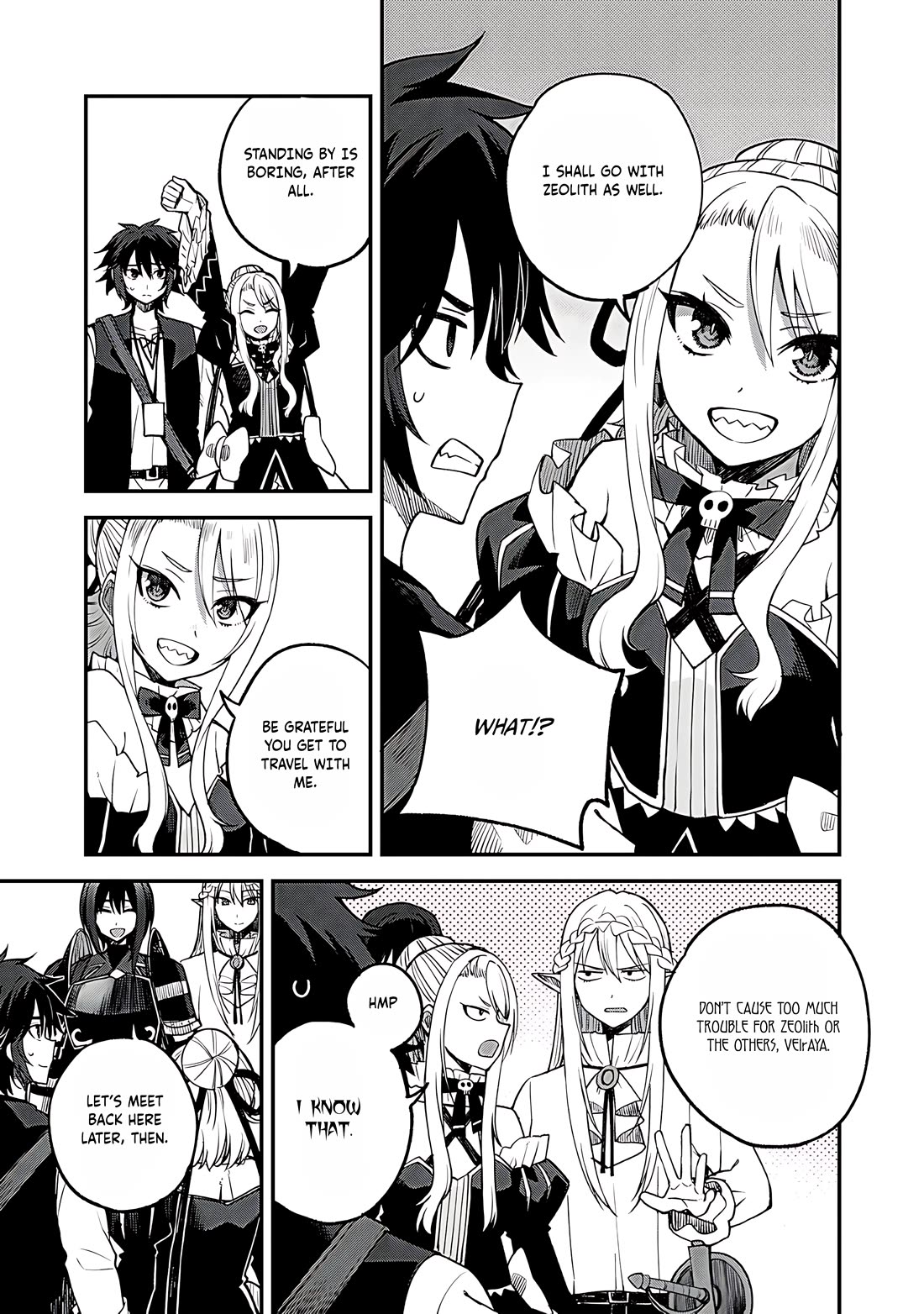 Dorei Shounin Shika Sentakushi Ga Nai desu Yo? ~Harem? Nani sore oishii no?~ Chapter 60 page 12 - Chapter 60