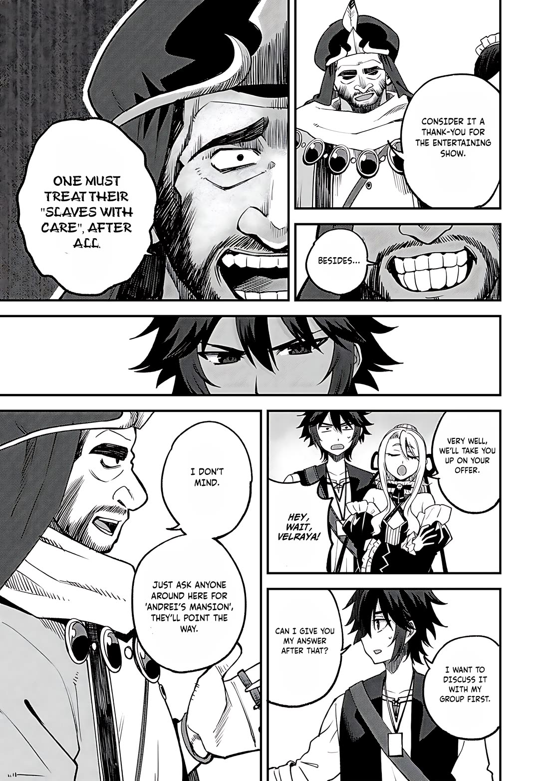 Dorei Shounin Shika Sentakushi Ga Nai desu Yo? ~Harem? Nani sore oishii no?~ Chapter 60 page 22 - Chapter 60