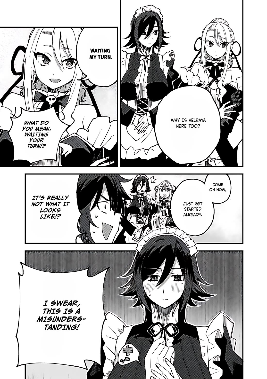 Dorei Shounin Shika Sentakushi Ga Nai desu Yo? ~Harem? Nani sore oishii no?~ Chapter 61 page 12 - Chapter 61