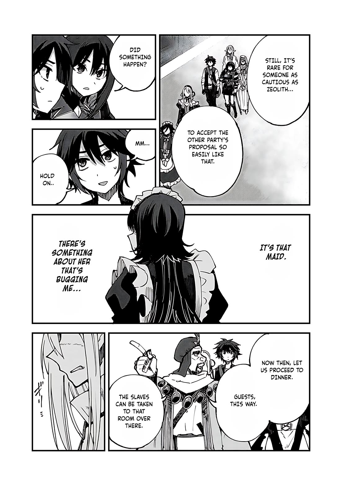 Dorei Shounin Shika Sentakushi Ga Nai desu Yo? ~Harem? Nani sore oishii no?~ Chapter 61 page 4 - Chapter 61