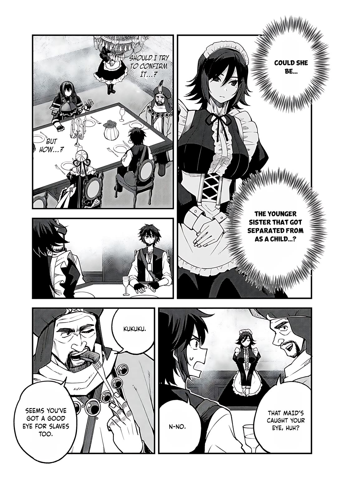 Dorei Shounin Shika Sentakushi Ga Nai desu Yo? ~Harem? Nani sore oishii no?~ Chapter 61 page 8 - Chapter 61