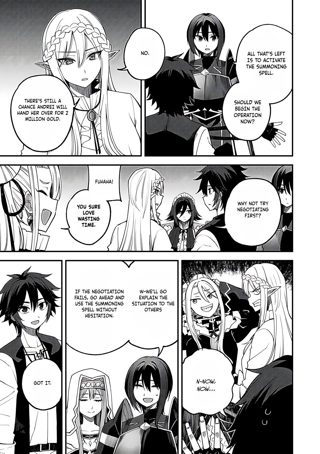 Dorei Shounin Shika Sentakushi Ga Nai desu Yo? ~Harem? Nani sore oishii no?~ Chapter 62 page 12 - Chapter 62