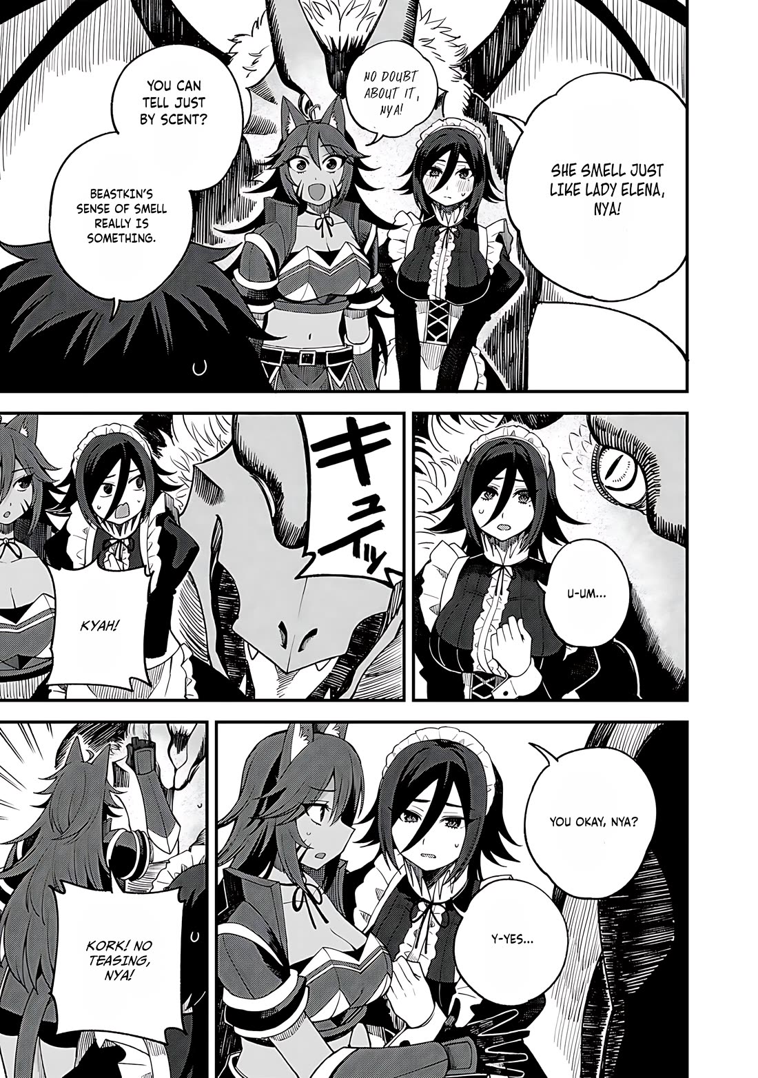 Dorei Shounin Shika Sentakushi Ga Nai desu Yo? ~Harem? Nani sore oishii no?~ Chapter 64 page 14 - Chapter 64