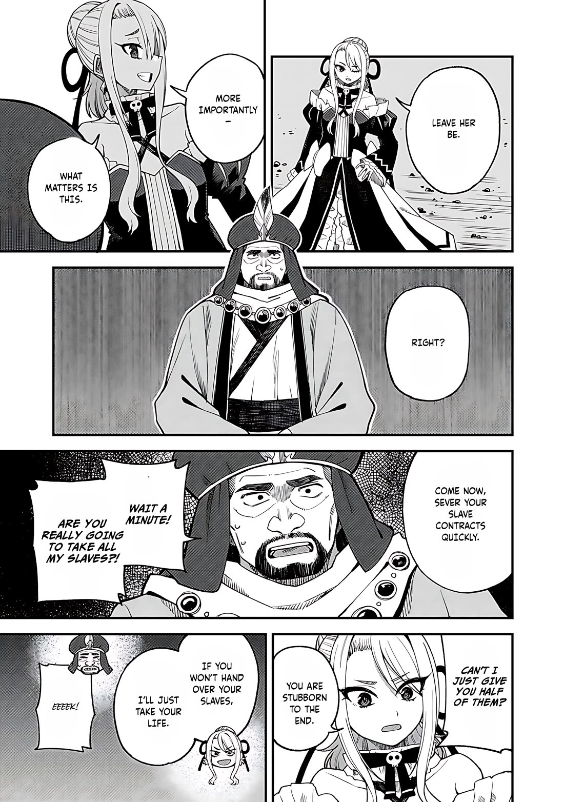 Dorei Shounin Shika Sentakushi Ga Nai desu Yo? ~Harem? Nani sore oishii no?~ Chapter 64 page 4 - Chapter 64