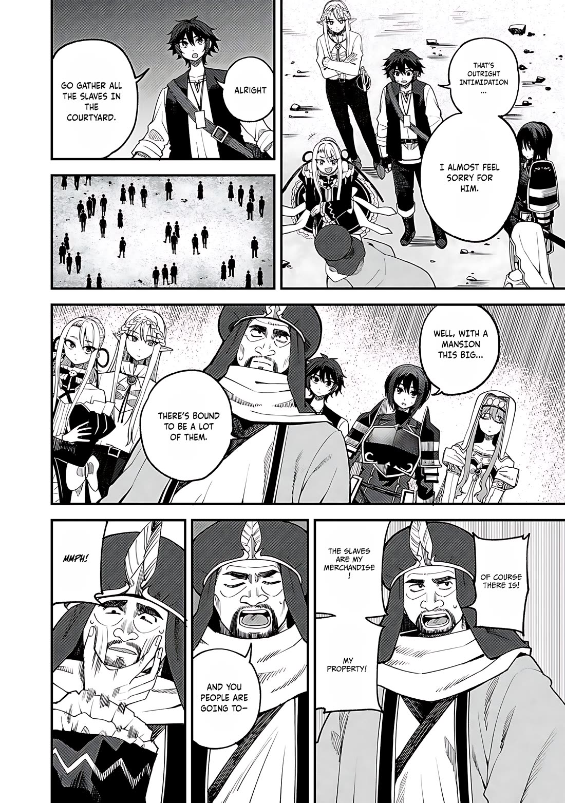 Dorei Shounin Shika Sentakushi Ga Nai desu Yo? ~Harem? Nani sore oishii no?~ Chapter 64 page 5 - Chapter 64