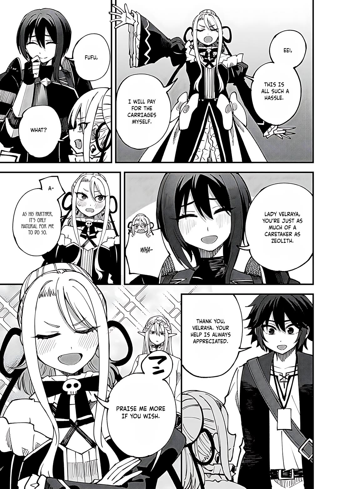 Dorei Shounin Shika Sentakushi Ga Nai desu Yo? ~Harem? Nani sore oishii no?~ Chapter 64 page 8 - Chapter 64