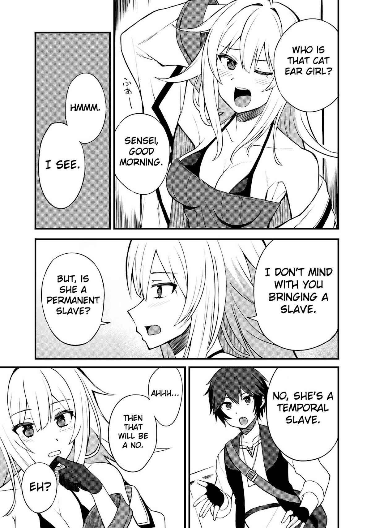 Dorei Shounin Shika Sentakushi Ga Nai desu Yo? ~Harem? Nani sore oishii no?~ Chapter 7 page 18 - Chapter 7