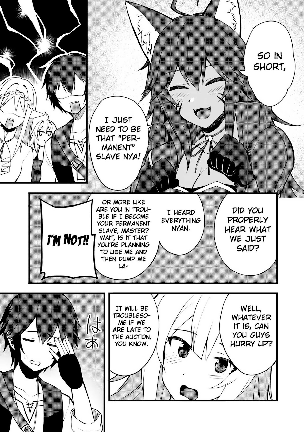 Dorei Shounin Shika Sentakushi Ga Nai desu Yo? ~Harem? Nani sore oishii no?~ Chapter 7 page 20 - Chapter 7