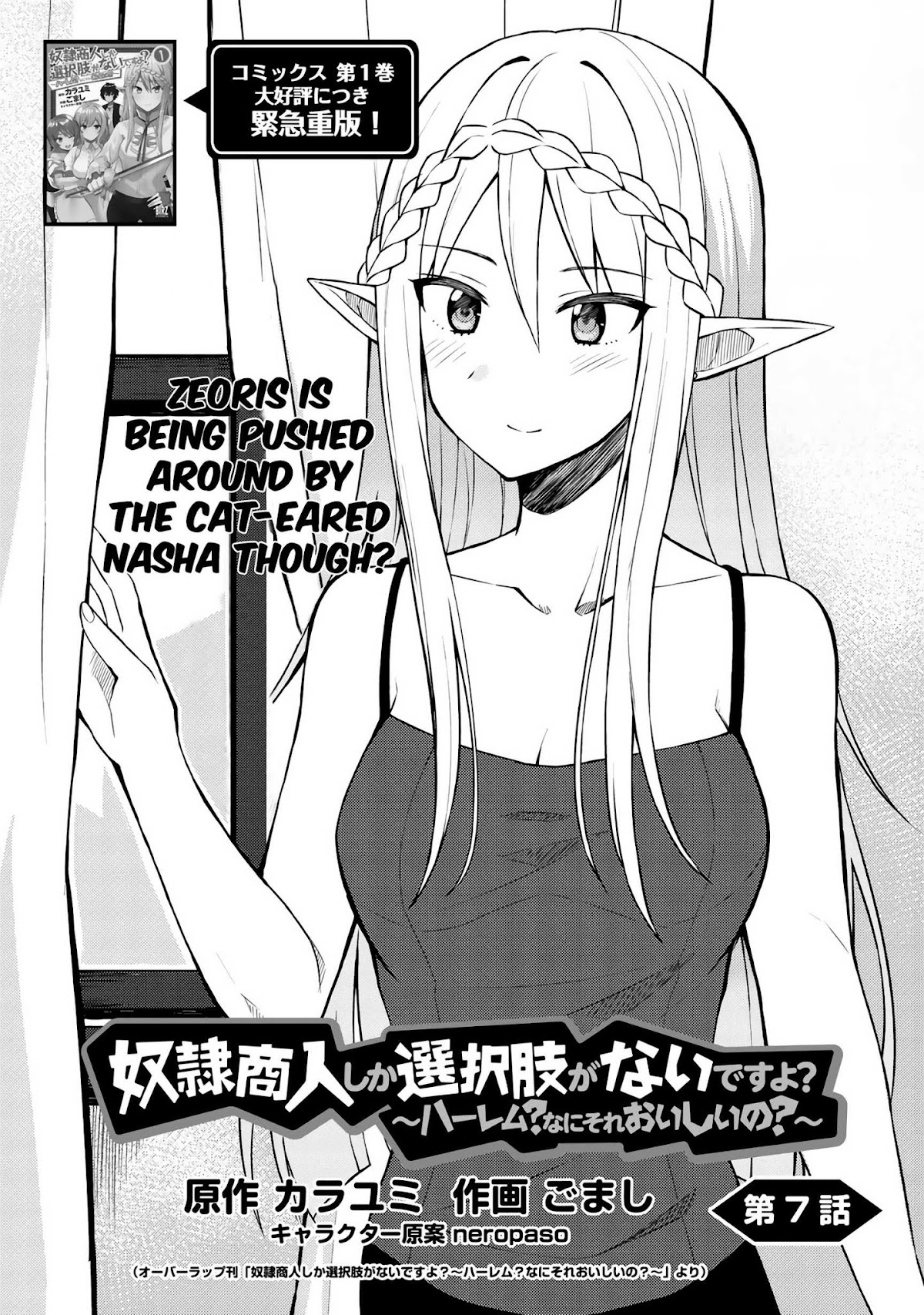 Dorei Shounin Shika Sentakushi Ga Nai desu Yo? ~Harem? Nani sore oishii no?~ Chapter 7 page 3 - Chapter 7