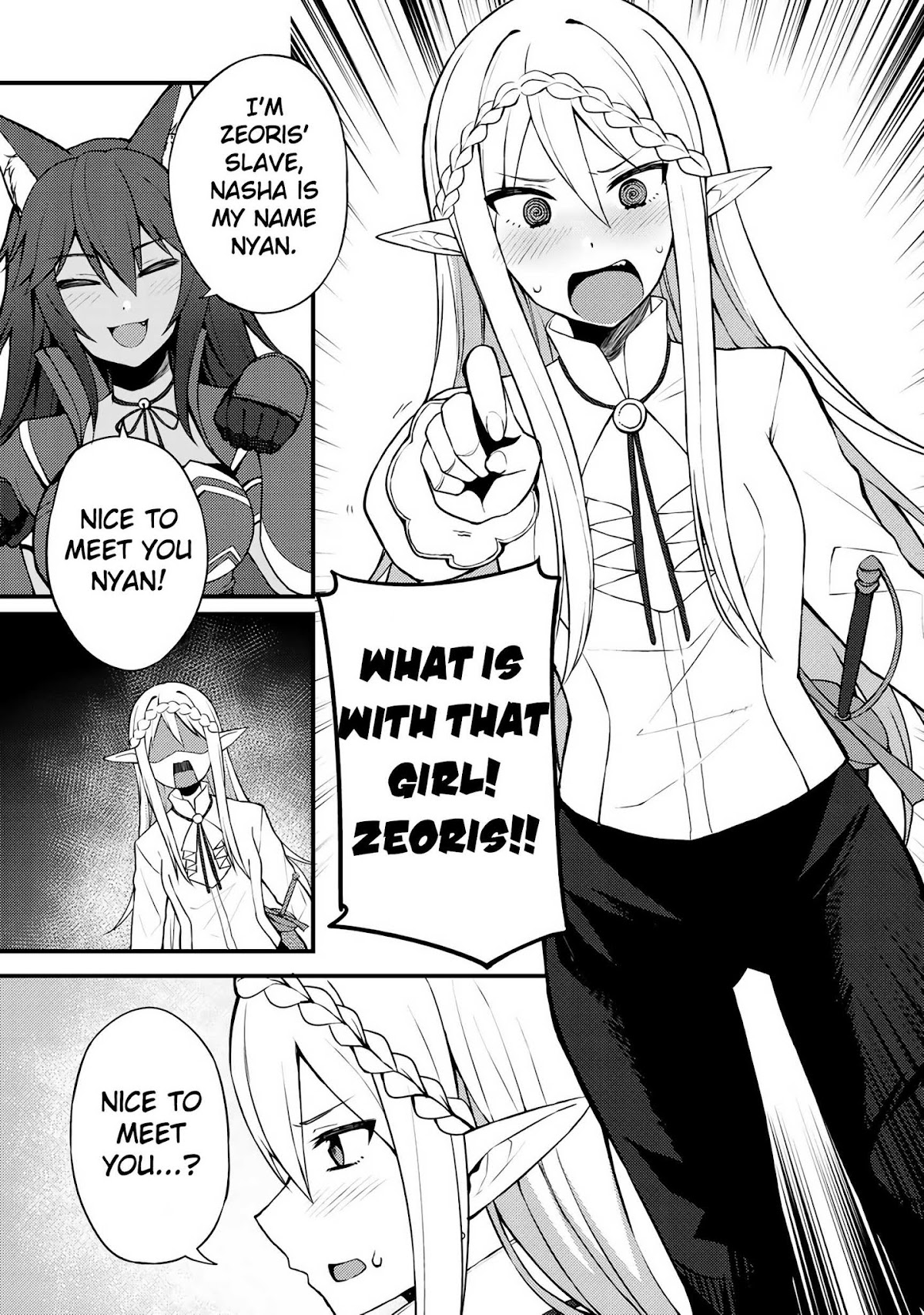 Dorei Shounin Shika Sentakushi Ga Nai desu Yo? ~Harem? Nani sore oishii no?~ Chapter 7 page 8 - Chapter 7