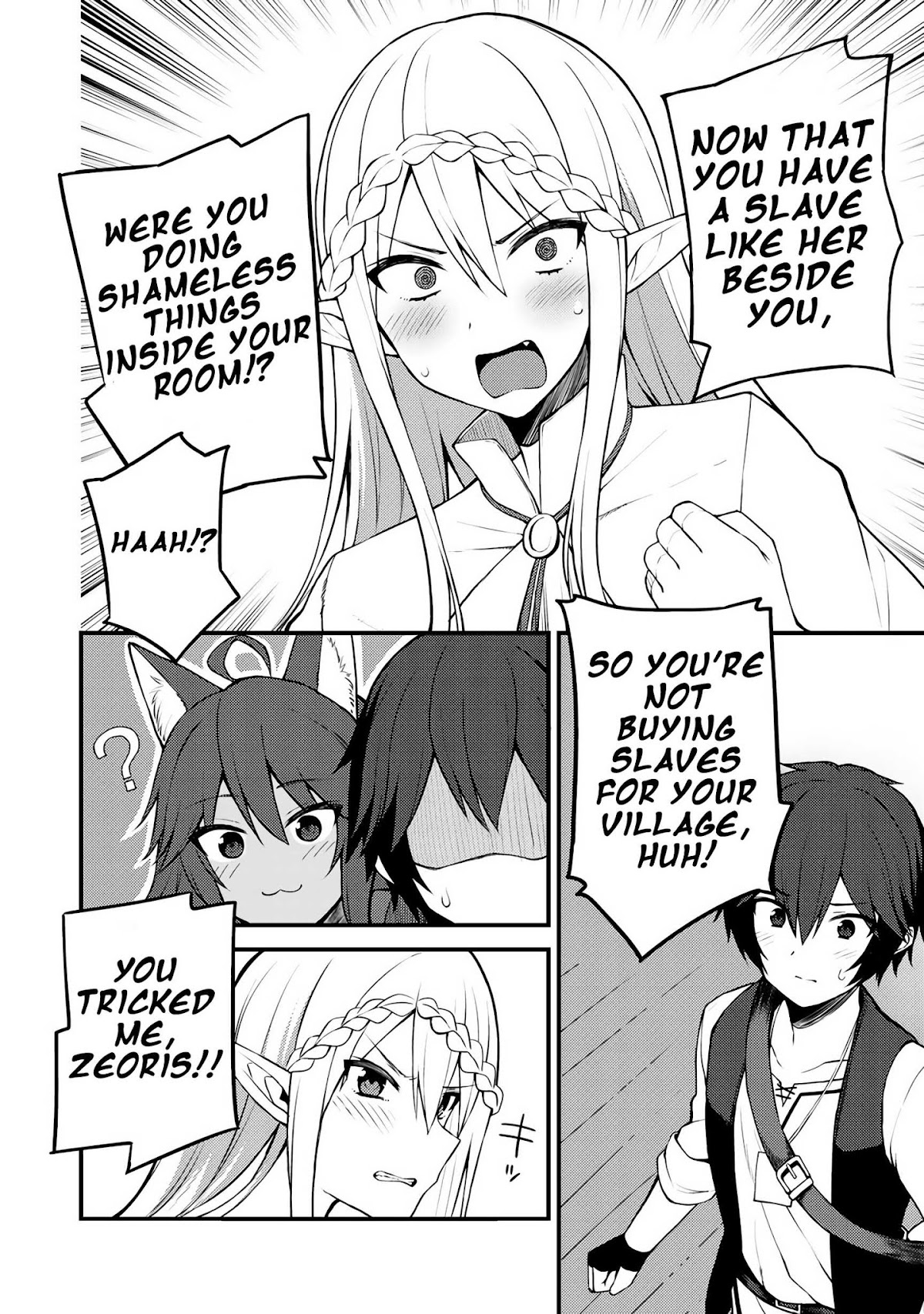 Dorei Shounin Shika Sentakushi Ga Nai desu Yo? ~Harem? Nani sore oishii no?~ Chapter 7 page 9 - Chapter 7