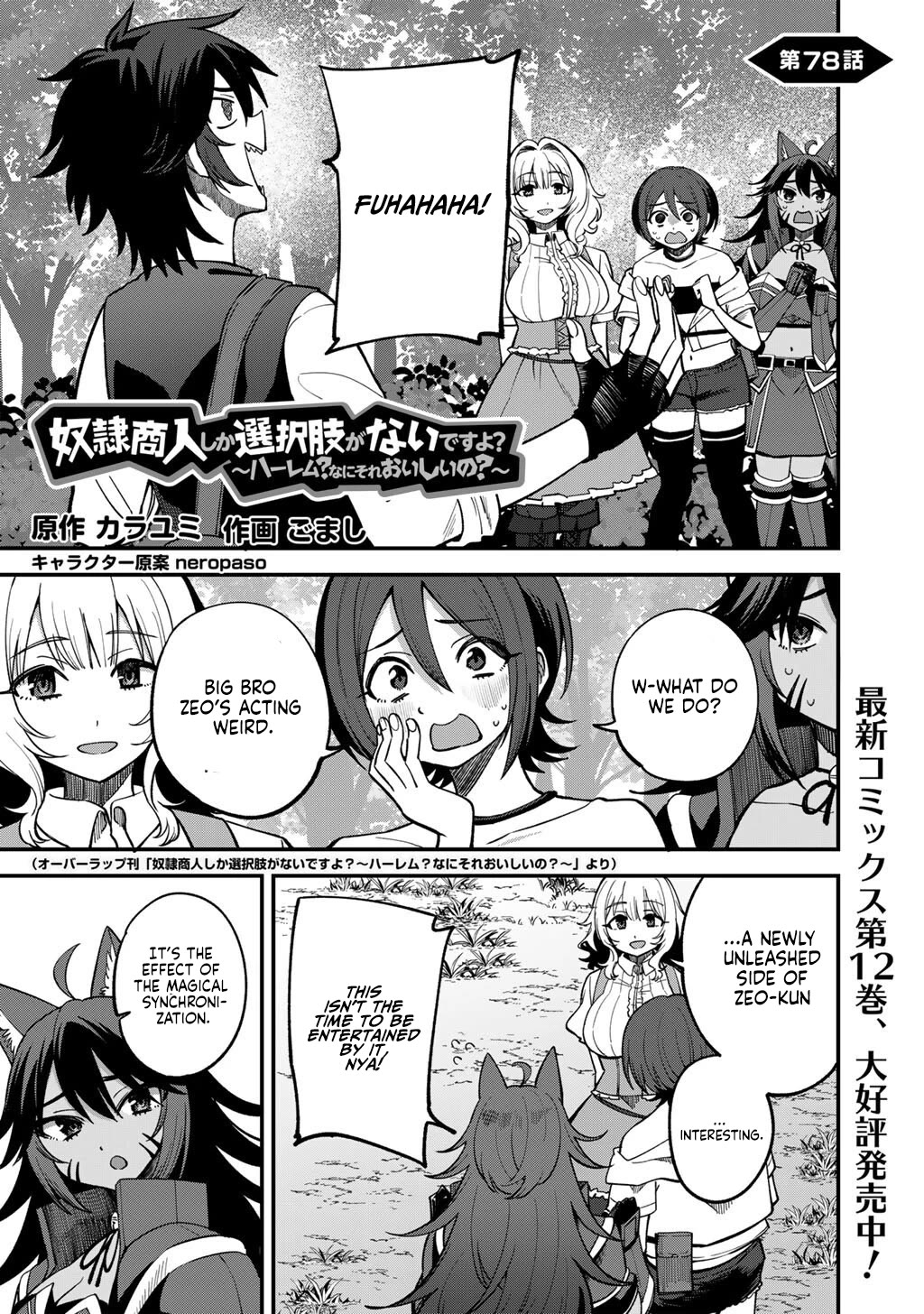 Dorei Shounin Shika Sentakushi Ga Nai desu Yo? ~Harem? Nani sore oishii no?~ Chapter 78 page 2 - Chapter 78