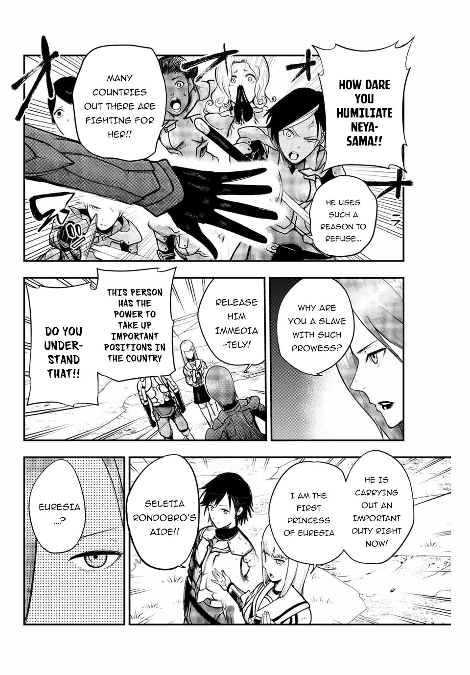 Dorei Tensei: Sono Dorei, Saikyou no Moto Ouji ni Tsuki Chapter 10 page 3 - Chapter 10