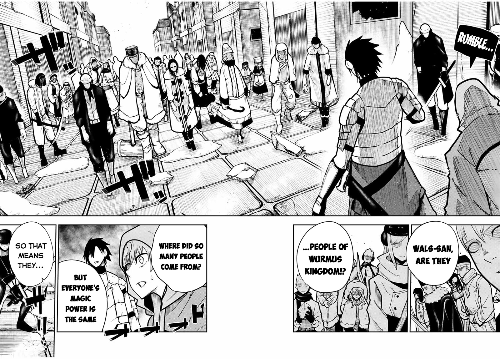 Dorei Tensei: Sono Dorei, Saikyou no Moto Ouji ni Tsuki Chapter 100 page 5 - Chapter 100: Slave, Surrounded